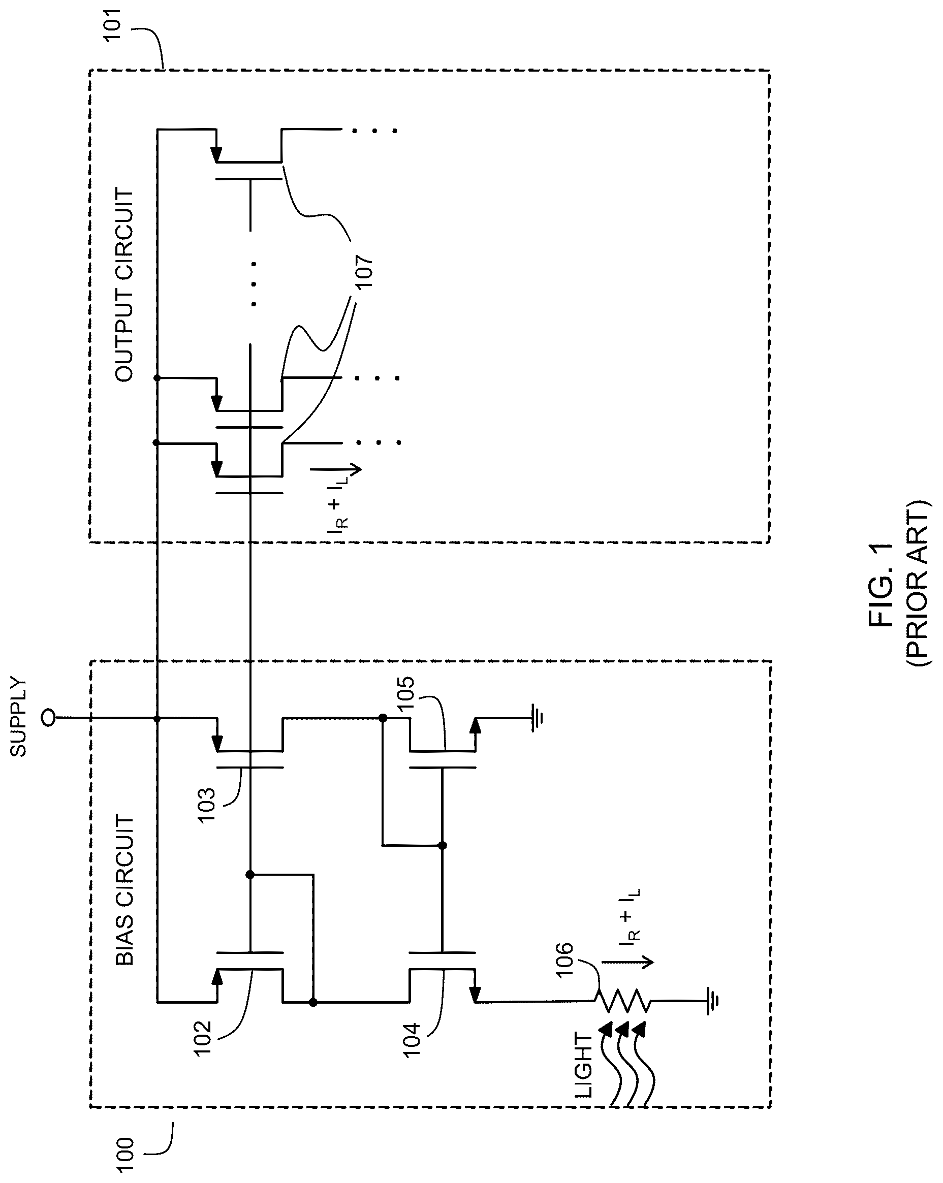 Patent US12619850 — Compensation for light-induced current in an integrated circuit — Figure 1