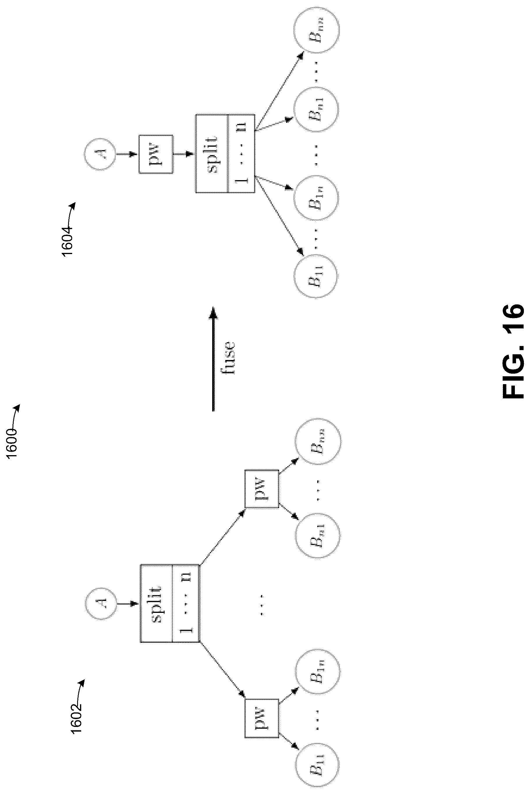 Patent US12619868 Figure 16 – Techniques for combining independent operations in a graph structure