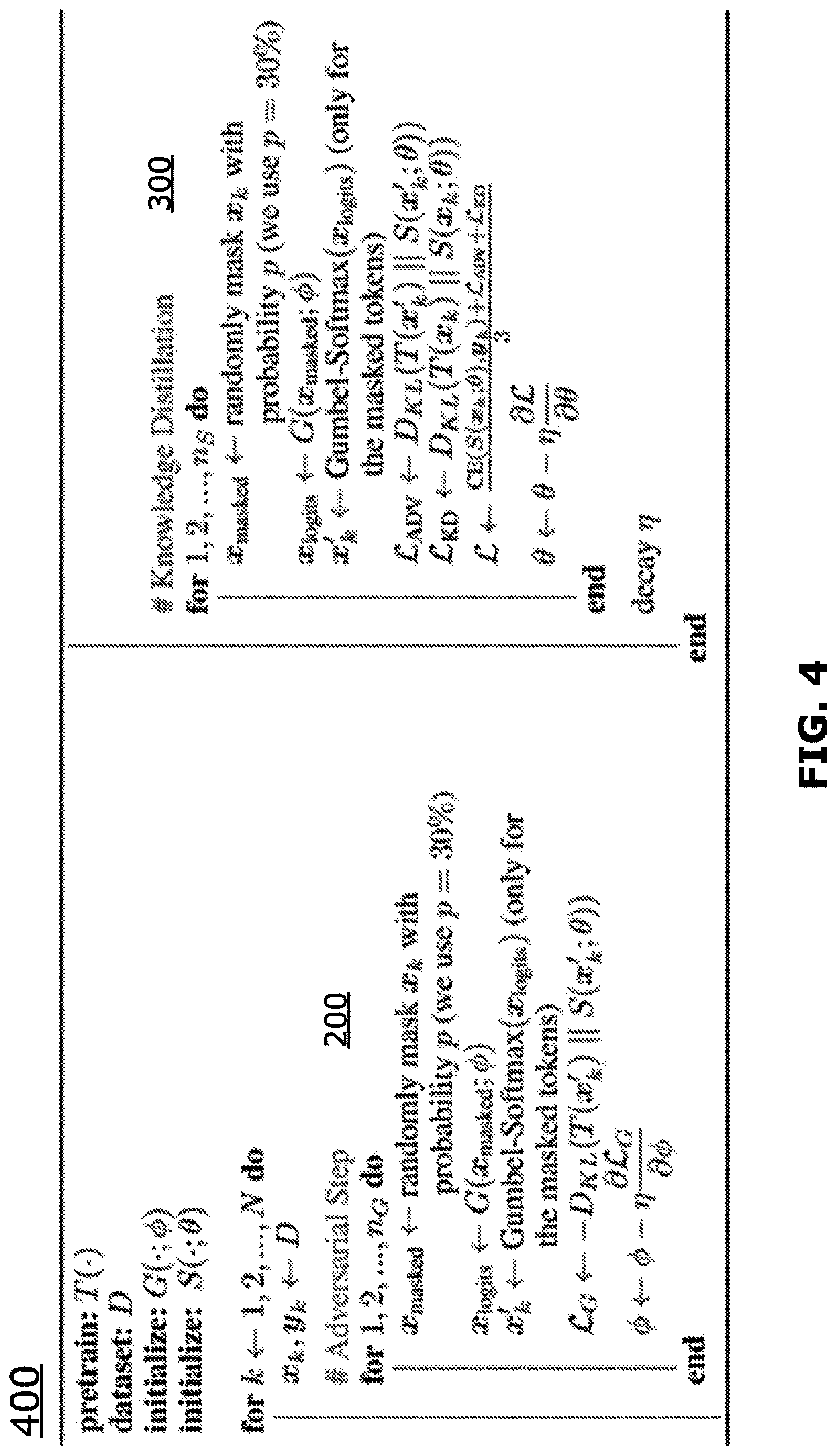 Patent US12619881 Figure 4 – Method and system for training a neural network model using adversarial learning and knowledge distillation