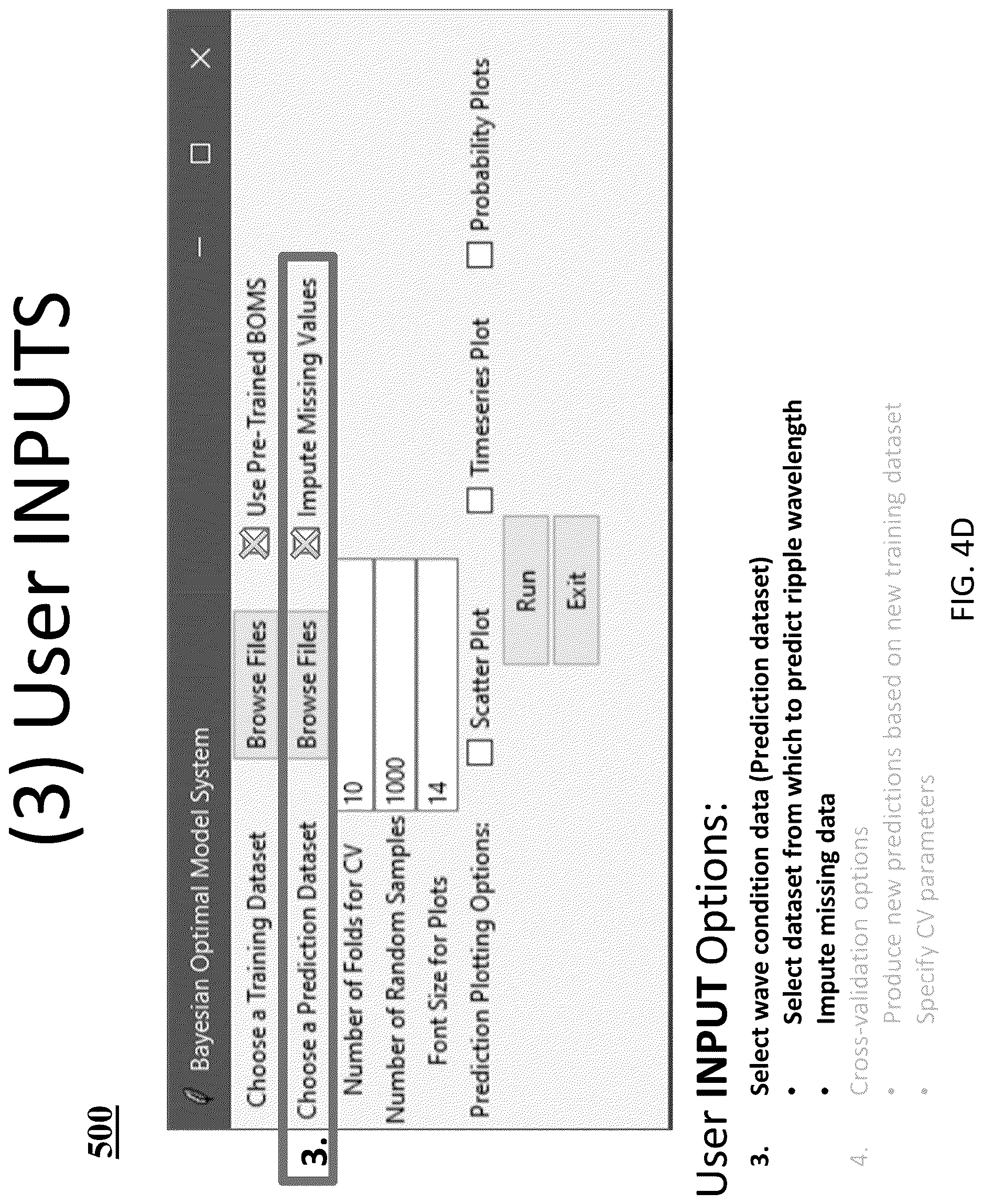 Patent US12619896 Figure 7 – Bayesian optimal model system (BOMS) for predicting equilibrium ripple geometry and evolution