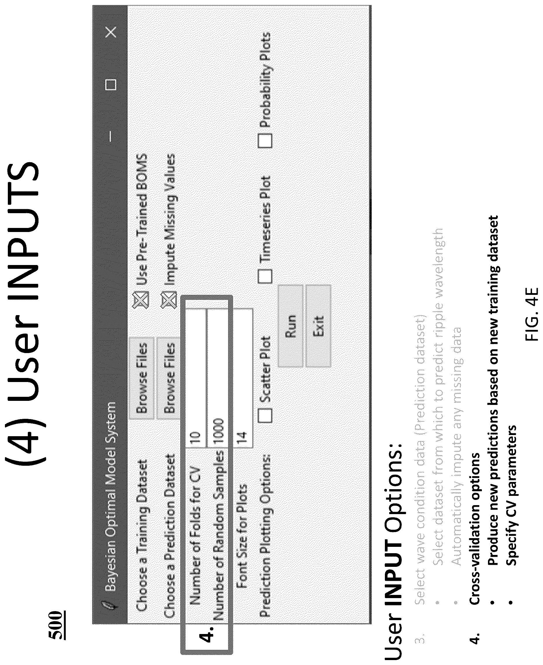 Patent US12619896 Figure 8 – Bayesian optimal model system (BOMS) for predicting equilibrium ripple geometry and evolution
