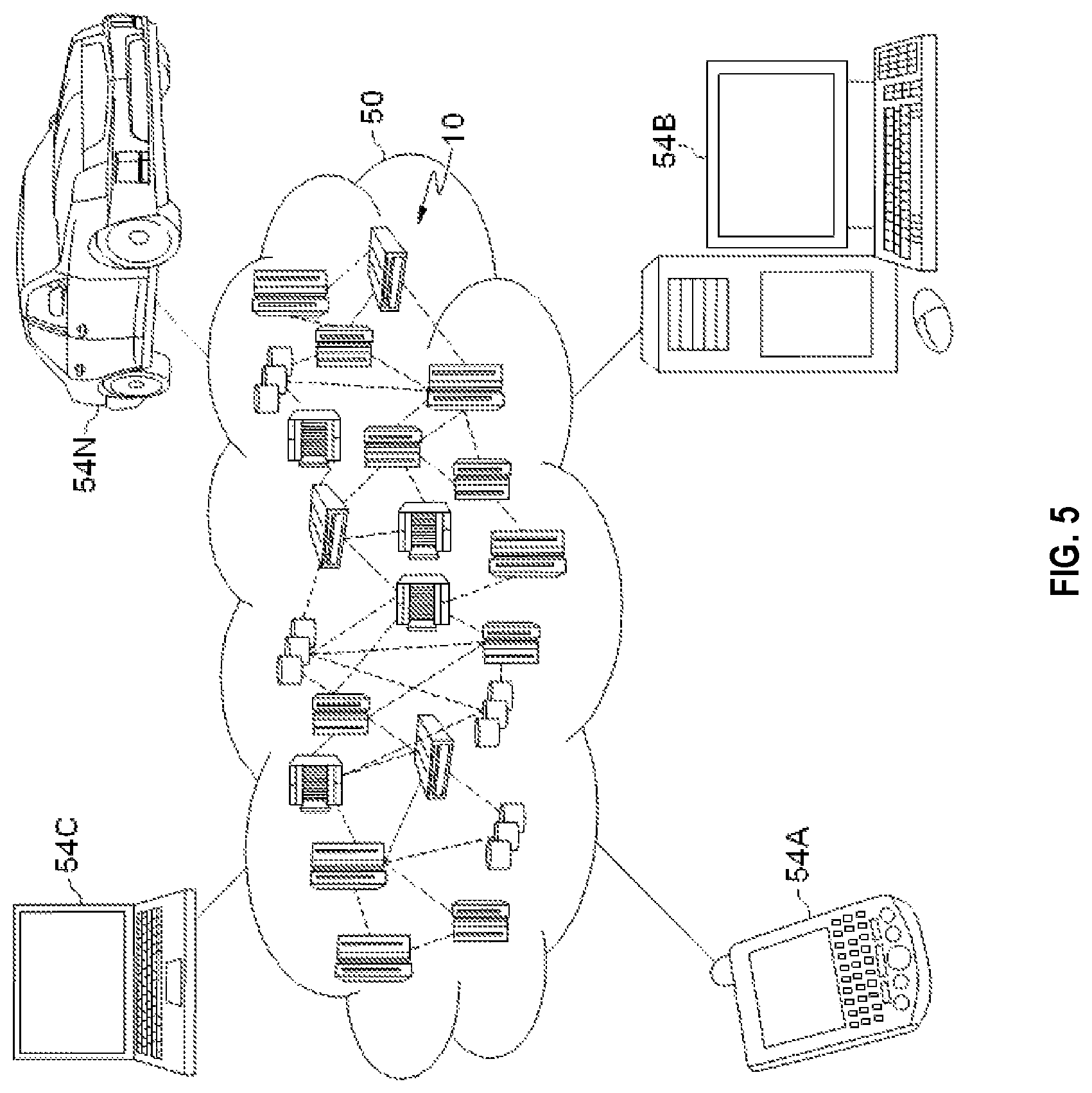 Patent US12619907 Figure 5 – Automated model lineage inference