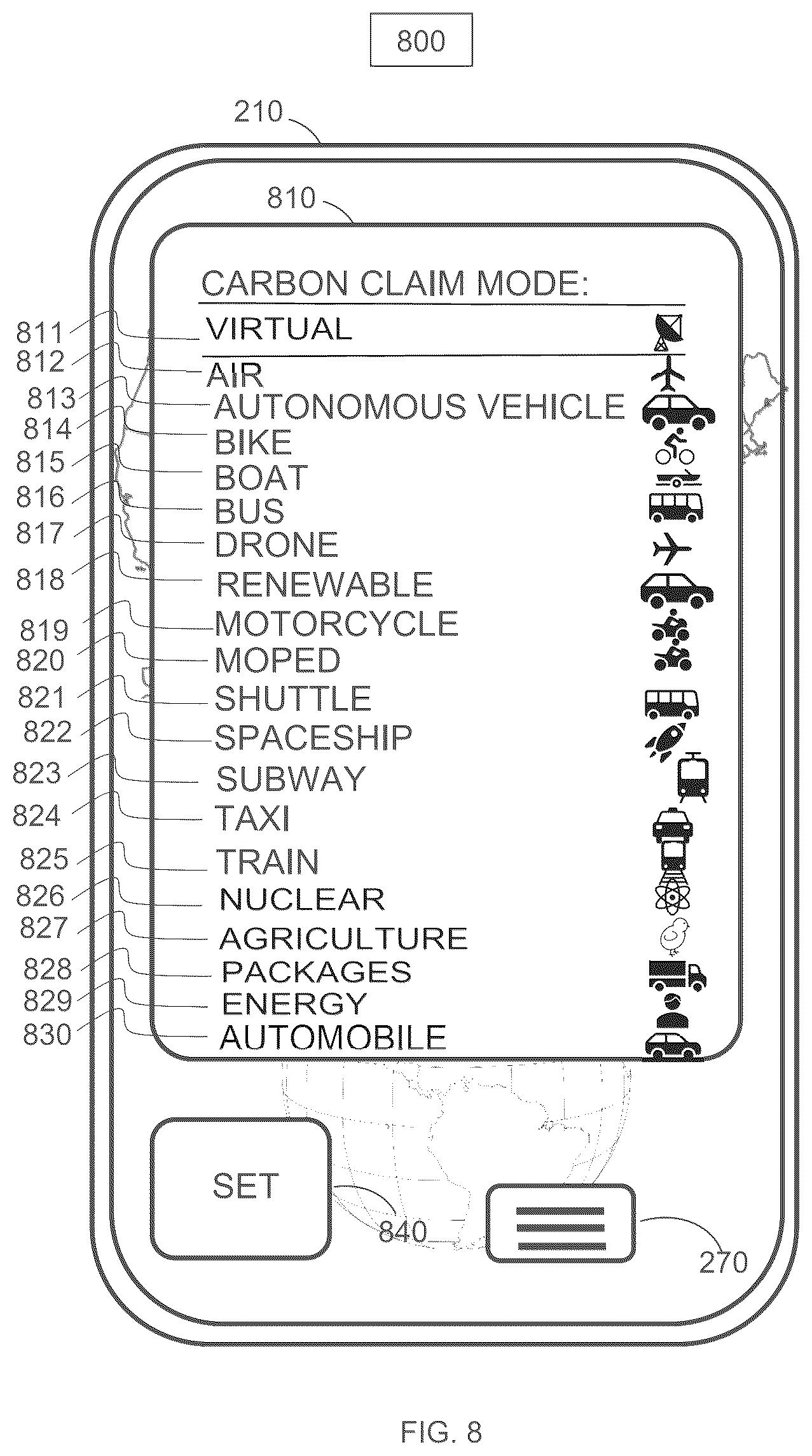 Patent US12619928 Figure 9 – System and method for trading emissions units