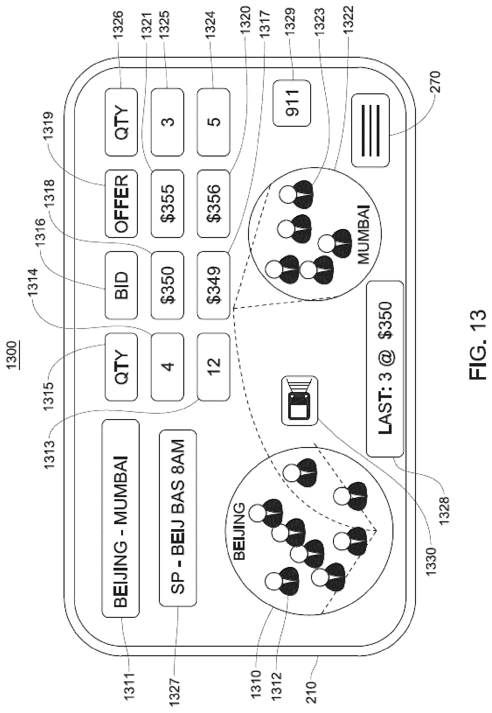 Patent US12619928 Figure 14 – System and method for trading emissions units