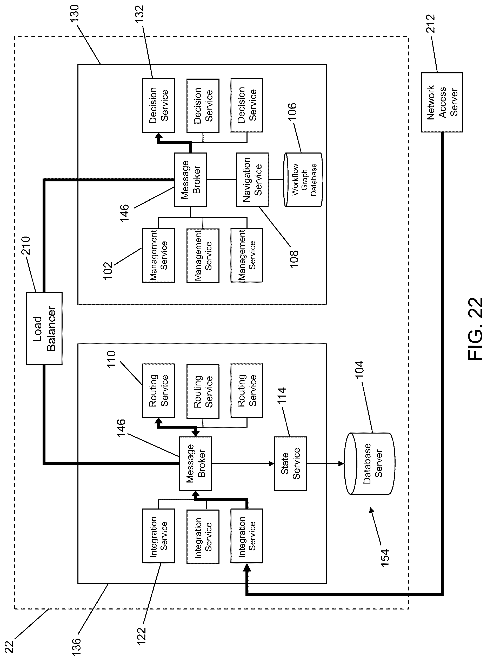 Patent US12619930 Figure 12 – System and method for persisting data generated in executing a process workflow