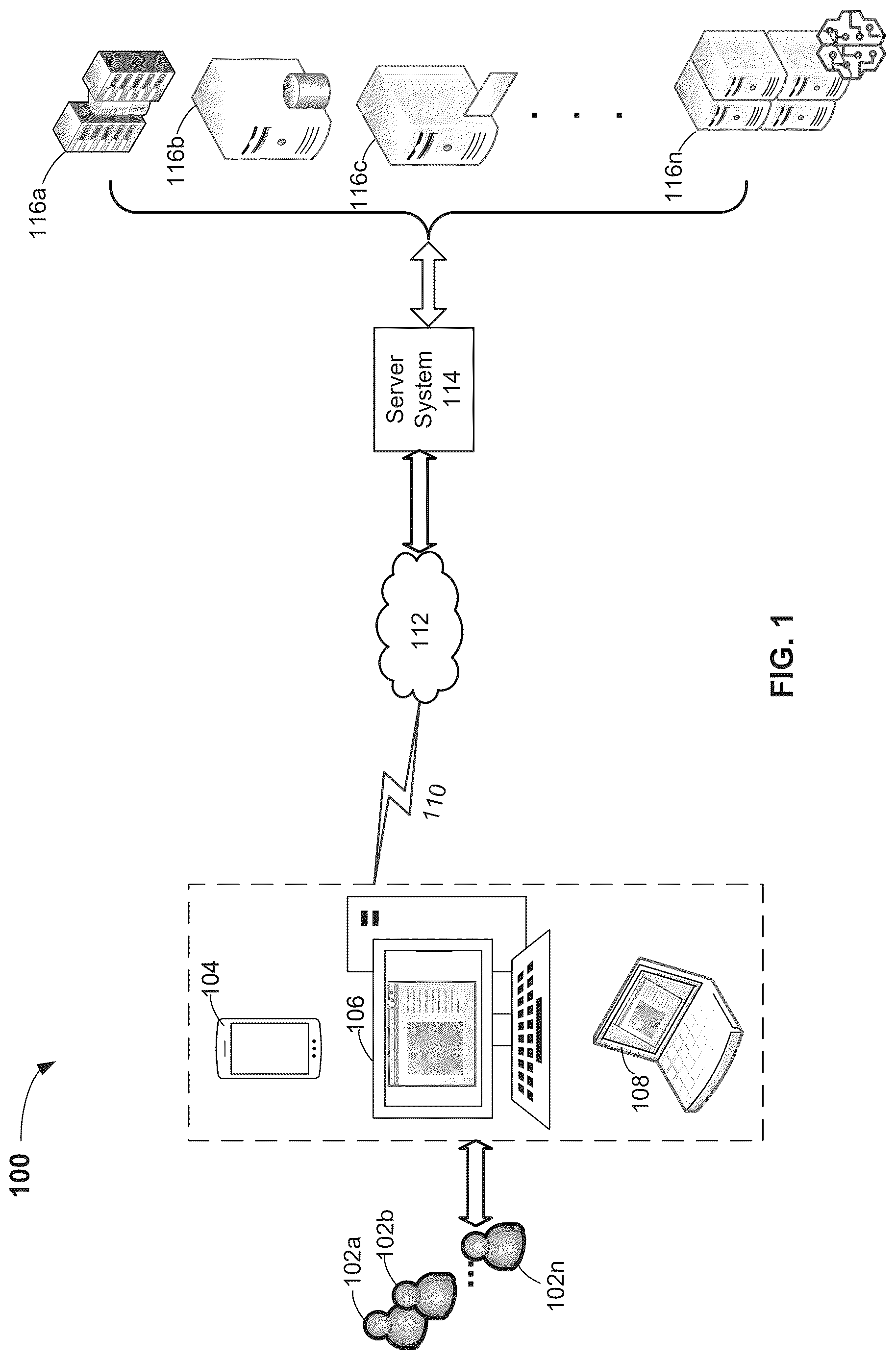 Patent US12619936 Figure 1 – Automatic root cause and corrective action identification system and method based on incident records