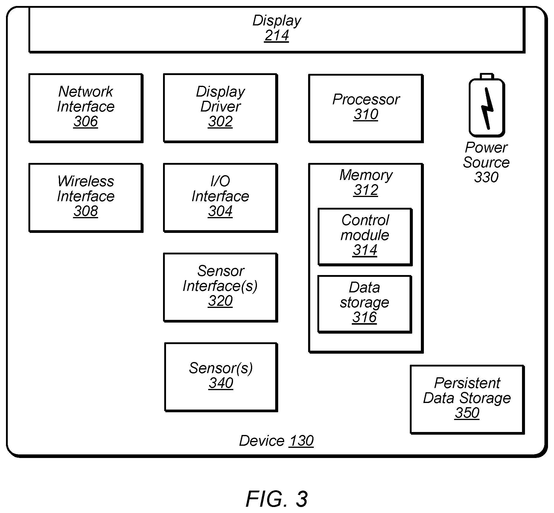 Patent US12619943 Figure 3 – Shippable network-attached data storage device with updateable electronic display
