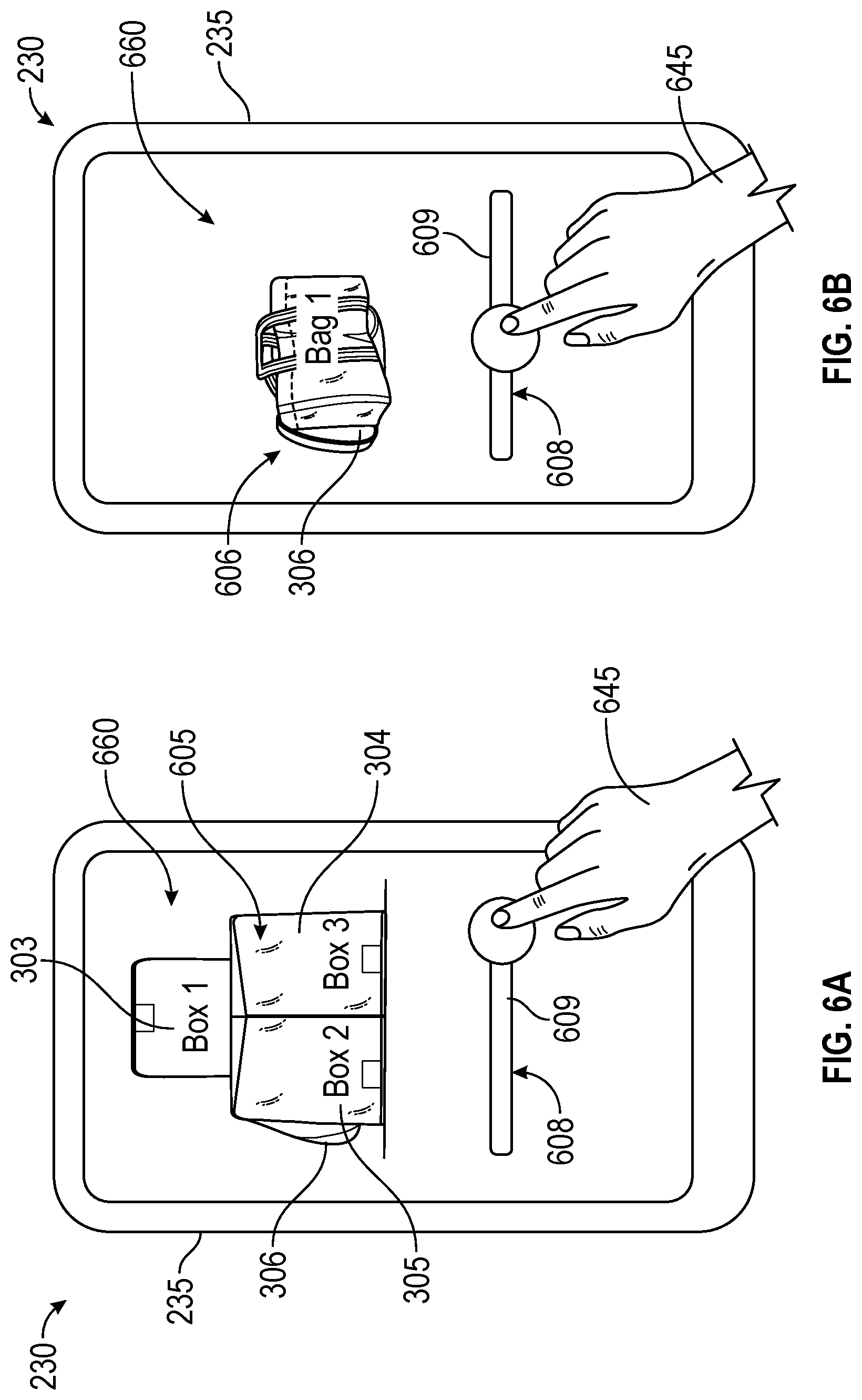 Patent US12619951 Figure 6 – System and method for finding occluded cargo