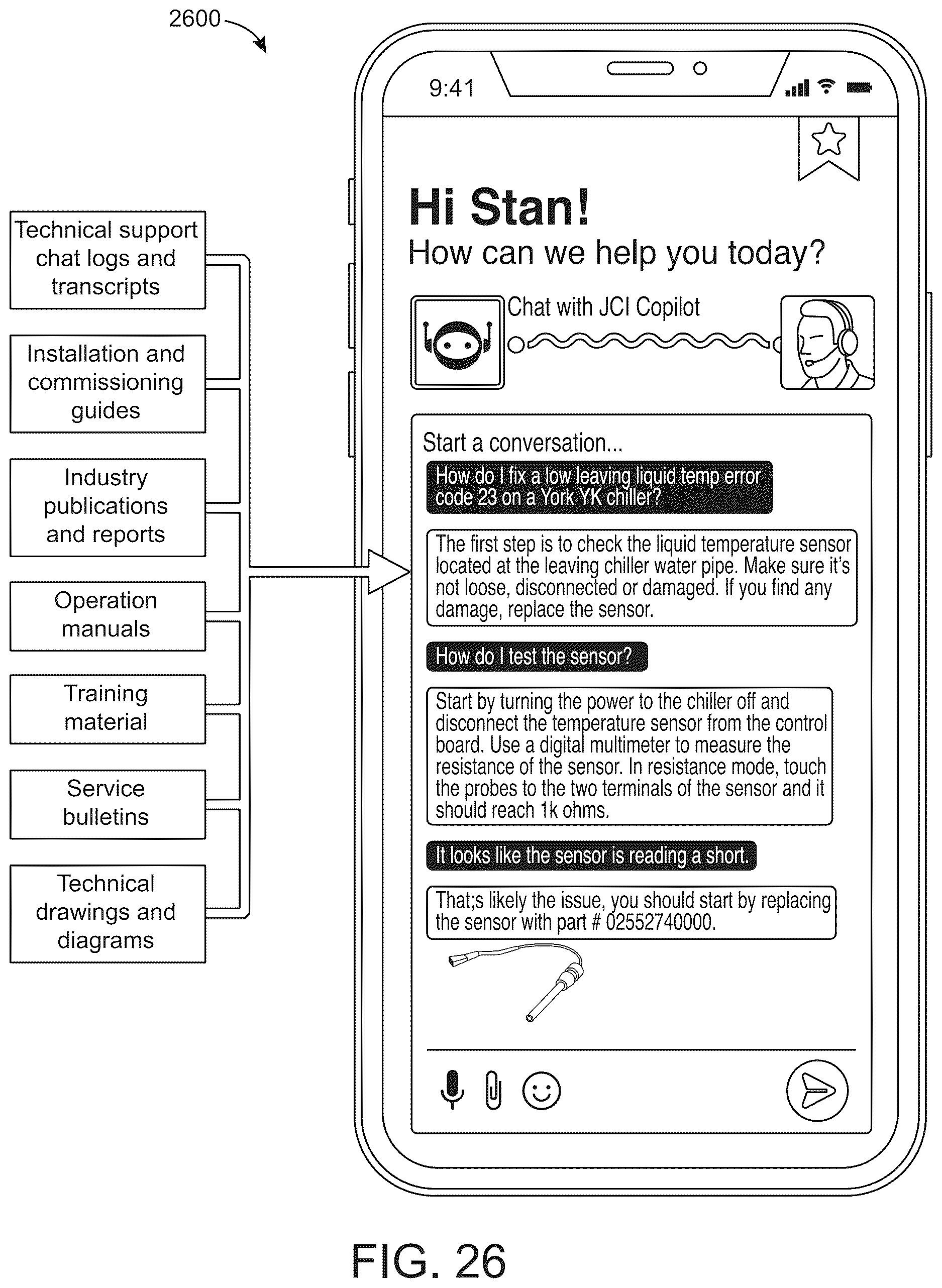 Patent US12619957 Figure 20 – Building management system with generative AI-based automated flexible customer report generation