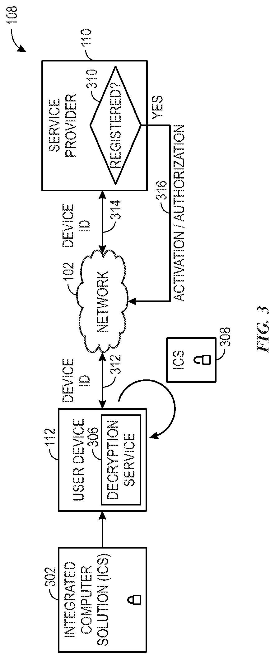 Patent US12619964 Figure 2 – System and method for digital integration of financial features