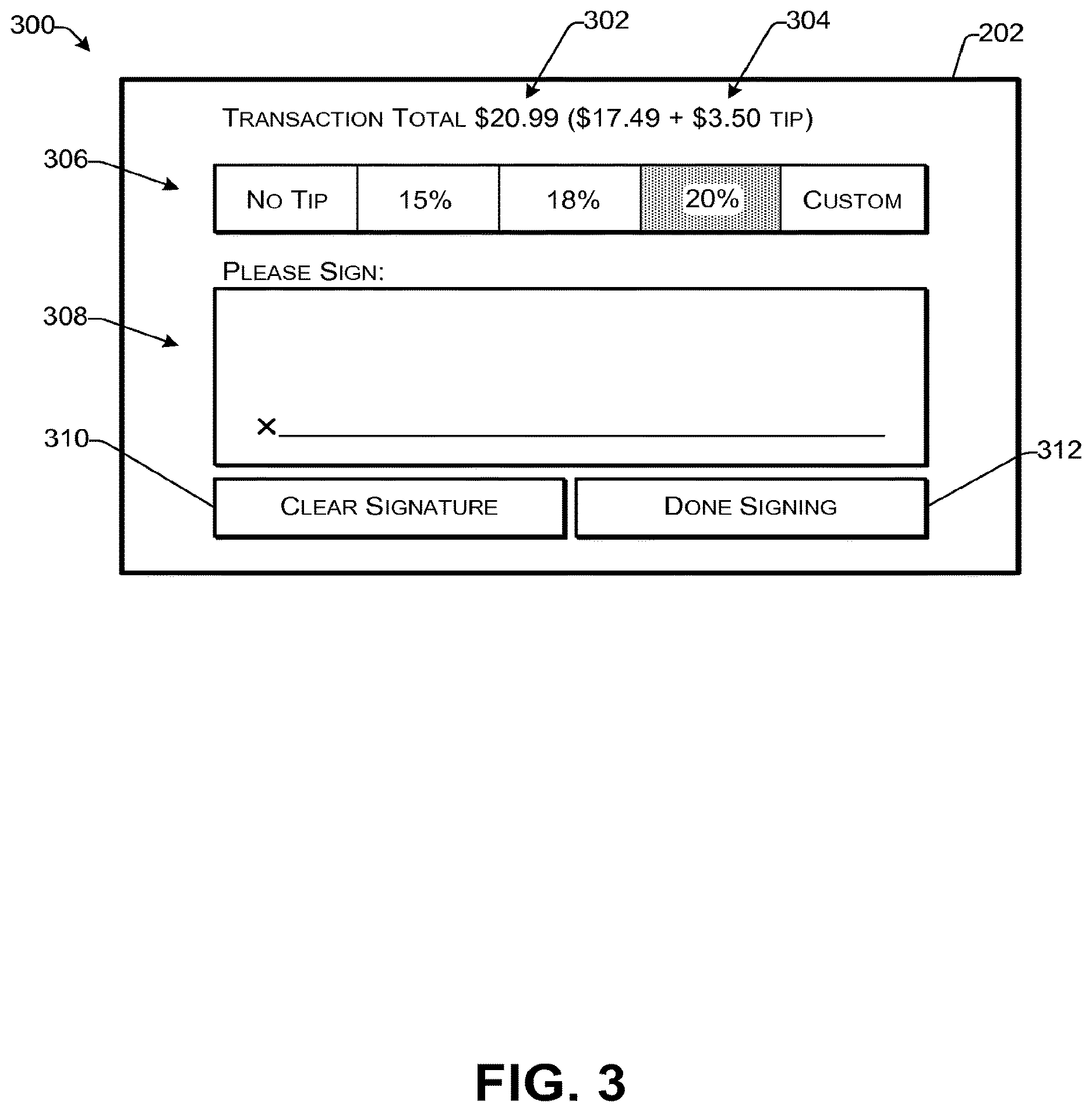 Patent US12619968 Figure 3 – Location-based transaction completion