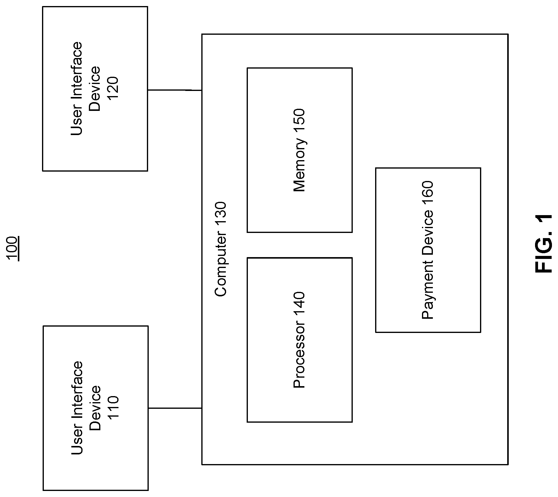 Patent US12619969 Figure 1 – Computerized systems and methods for dynamically processing payments associated with a multi-display POS device