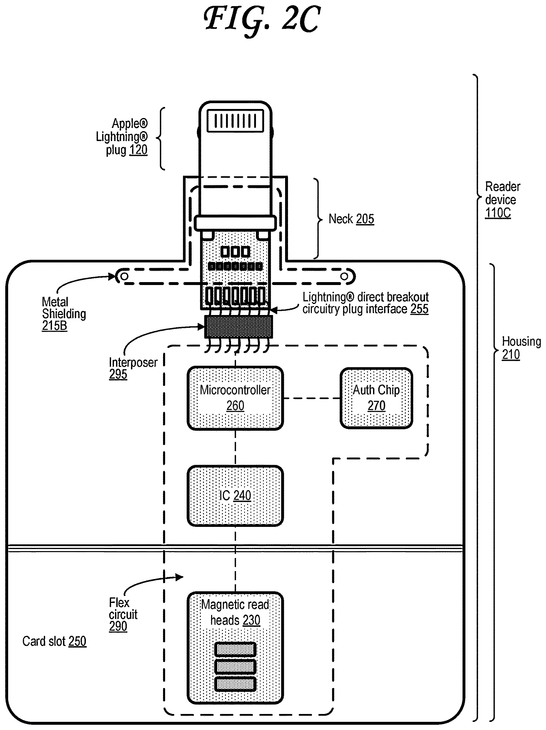 Patent US12619973 Figure 7 – Transaction object reader with configurable amplifier