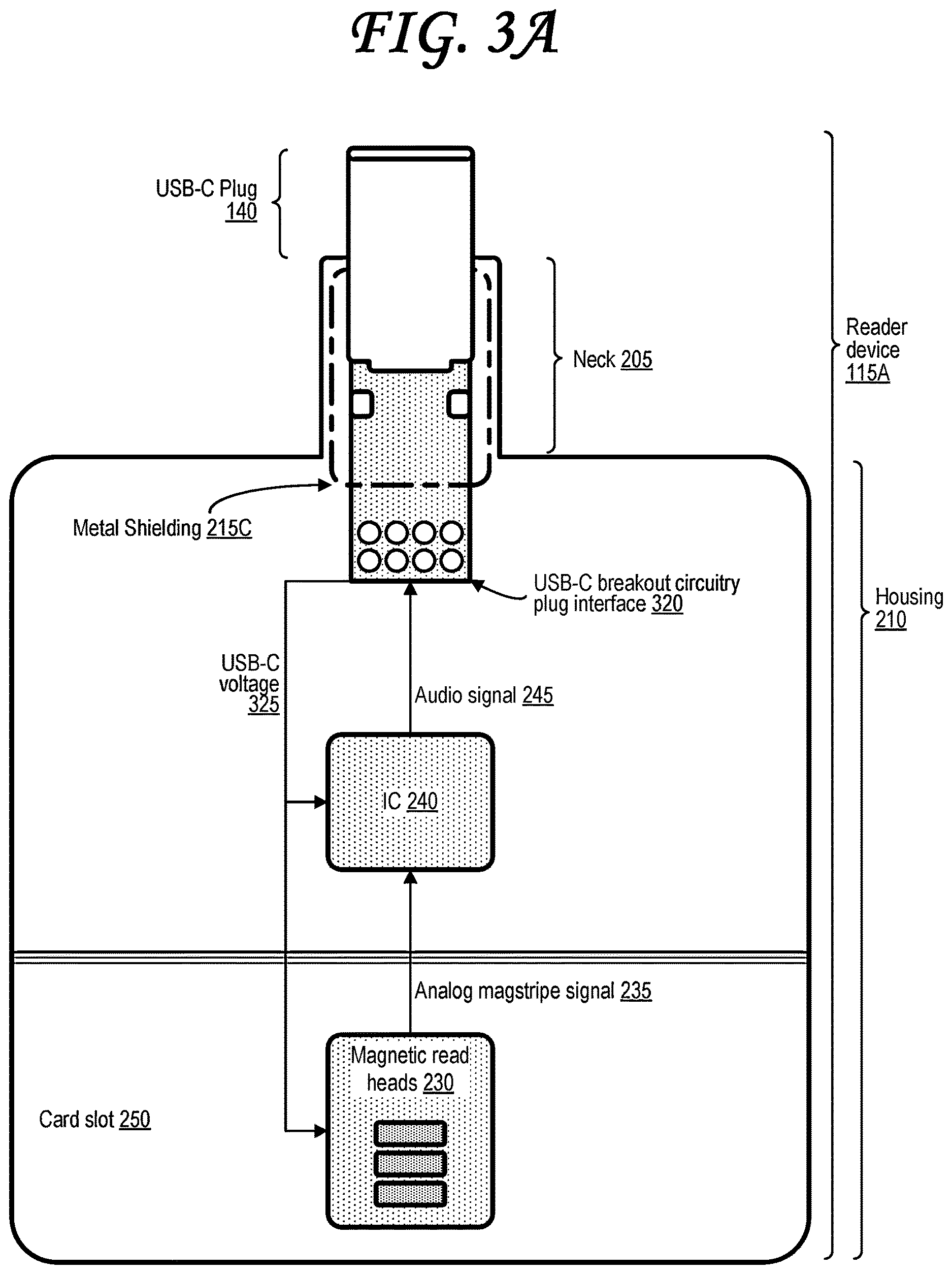 Patent US12619973 Figure 8 – Transaction object reader with configurable amplifier