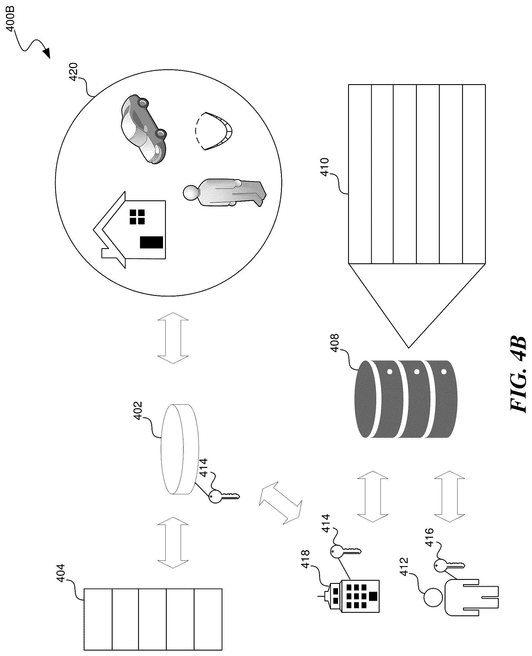 Patent US12619976 Figure 5 – Private vault managed using a non-fungible token