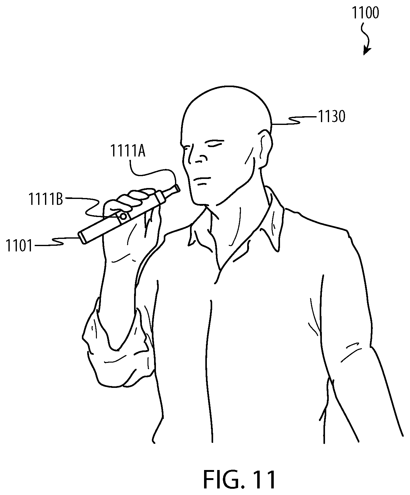 Patent US12619979 Figure 11 – Identity information controlled financial account device