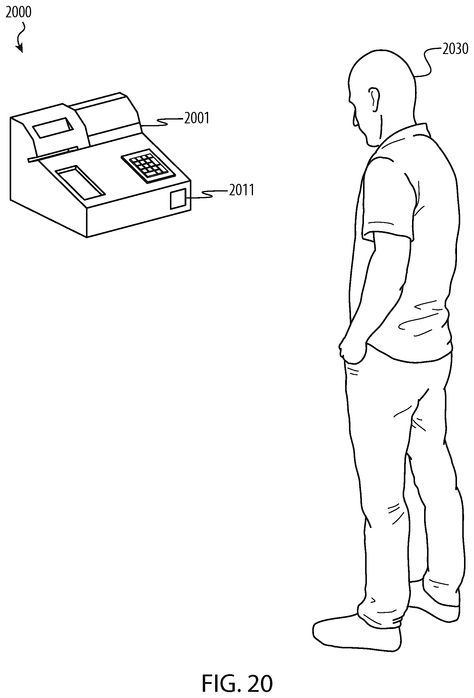 Patent US12619979 Figure 20 – Identity information controlled financial account device