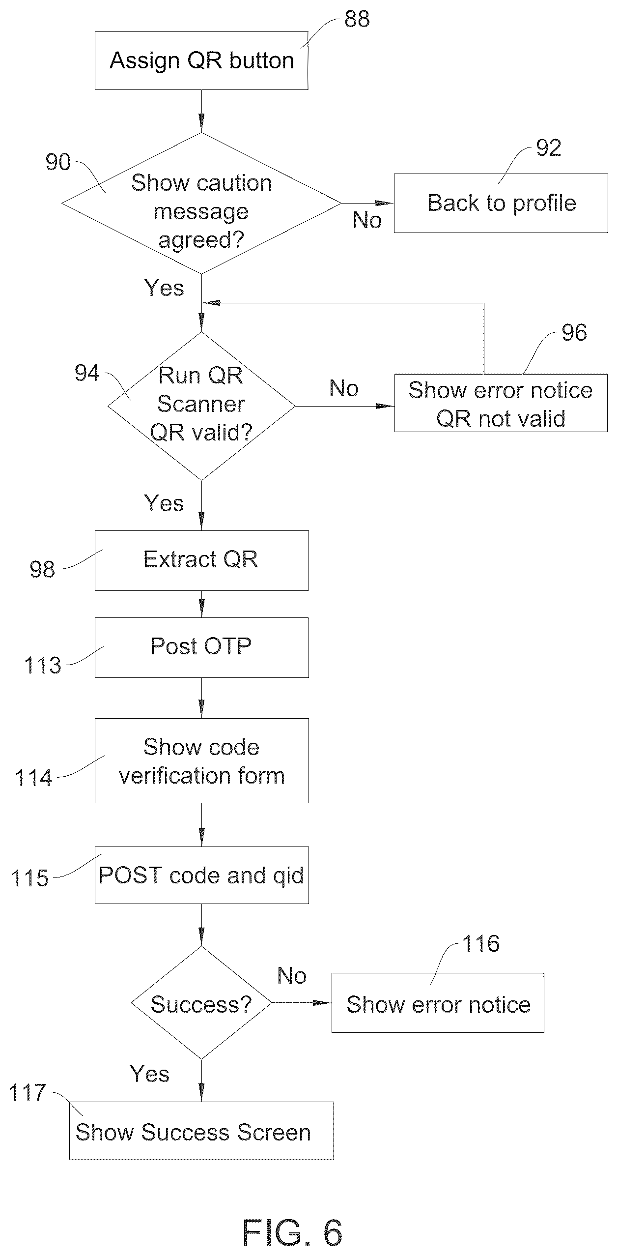 Patent US12619990 Figure 8 – System and method for conducting secure financial transactions