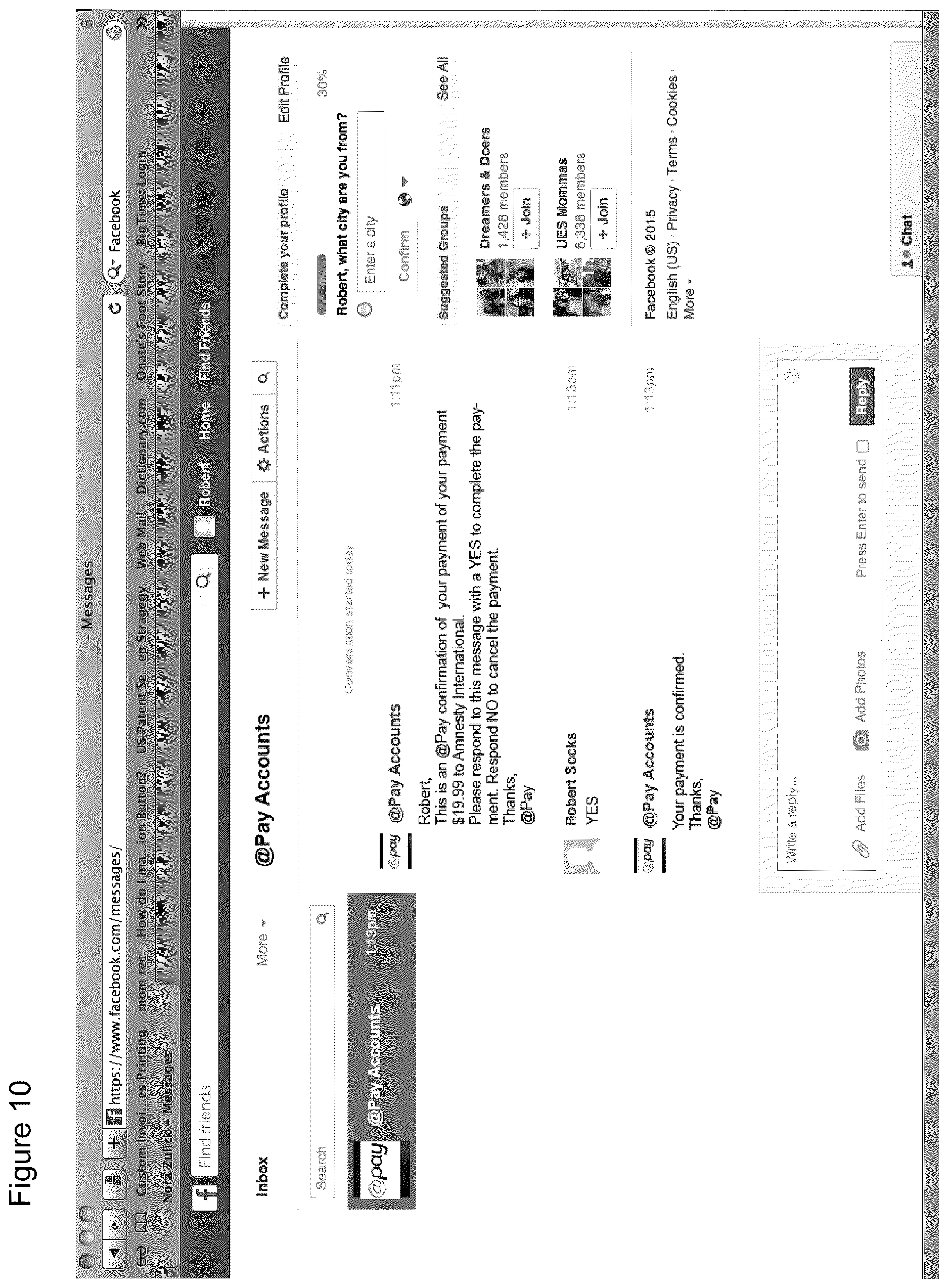 Patent US12619992 Figure 10 – Method and apparatus for improving security of a computer network utilizing simple mail transfer protocol (SMTP)