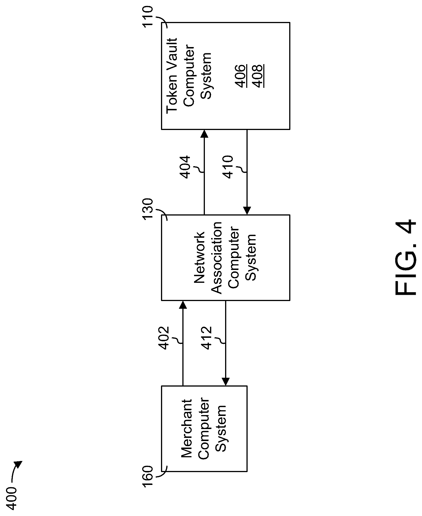 Patent US12619993 Figure 4 – Token management system