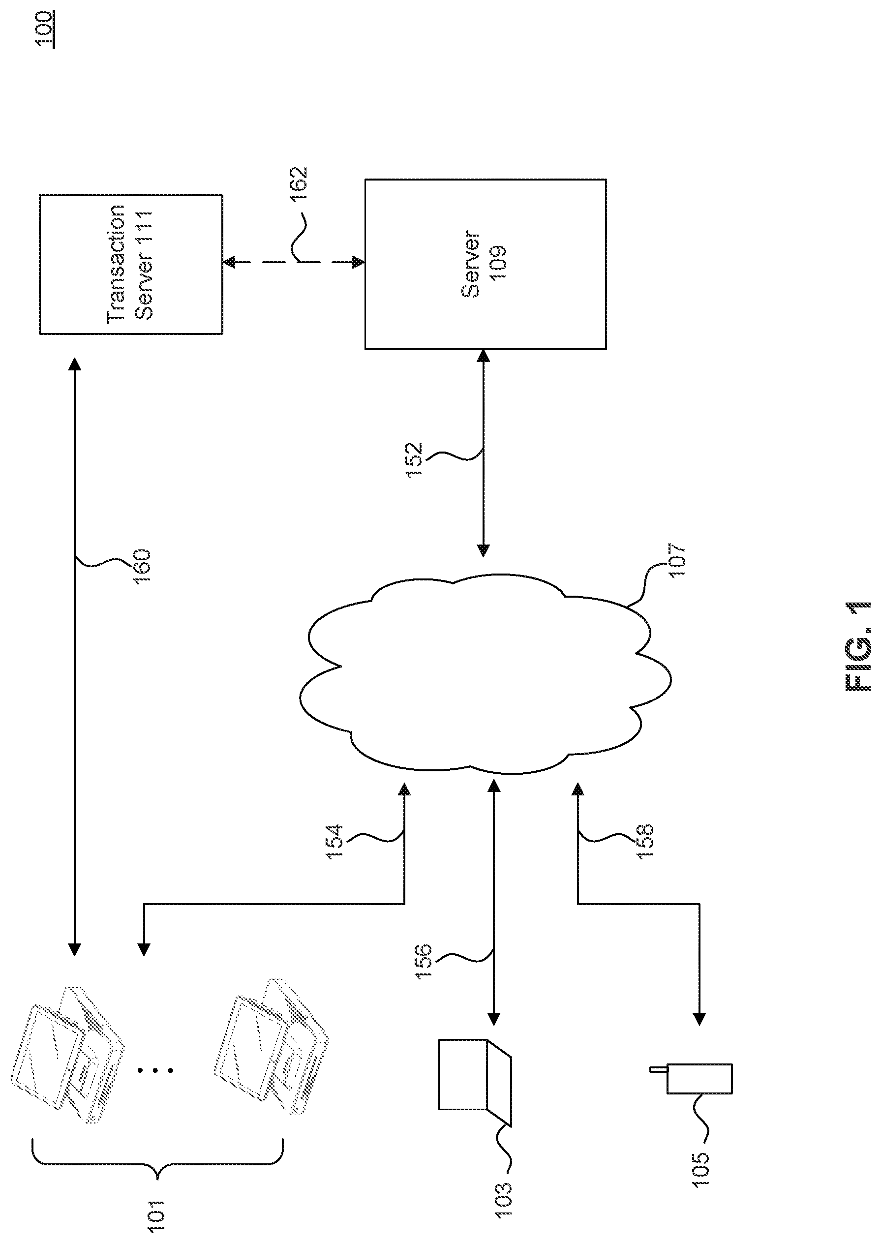 Patent US12620006 Figure 1 – Multi-mode point-of-sale device