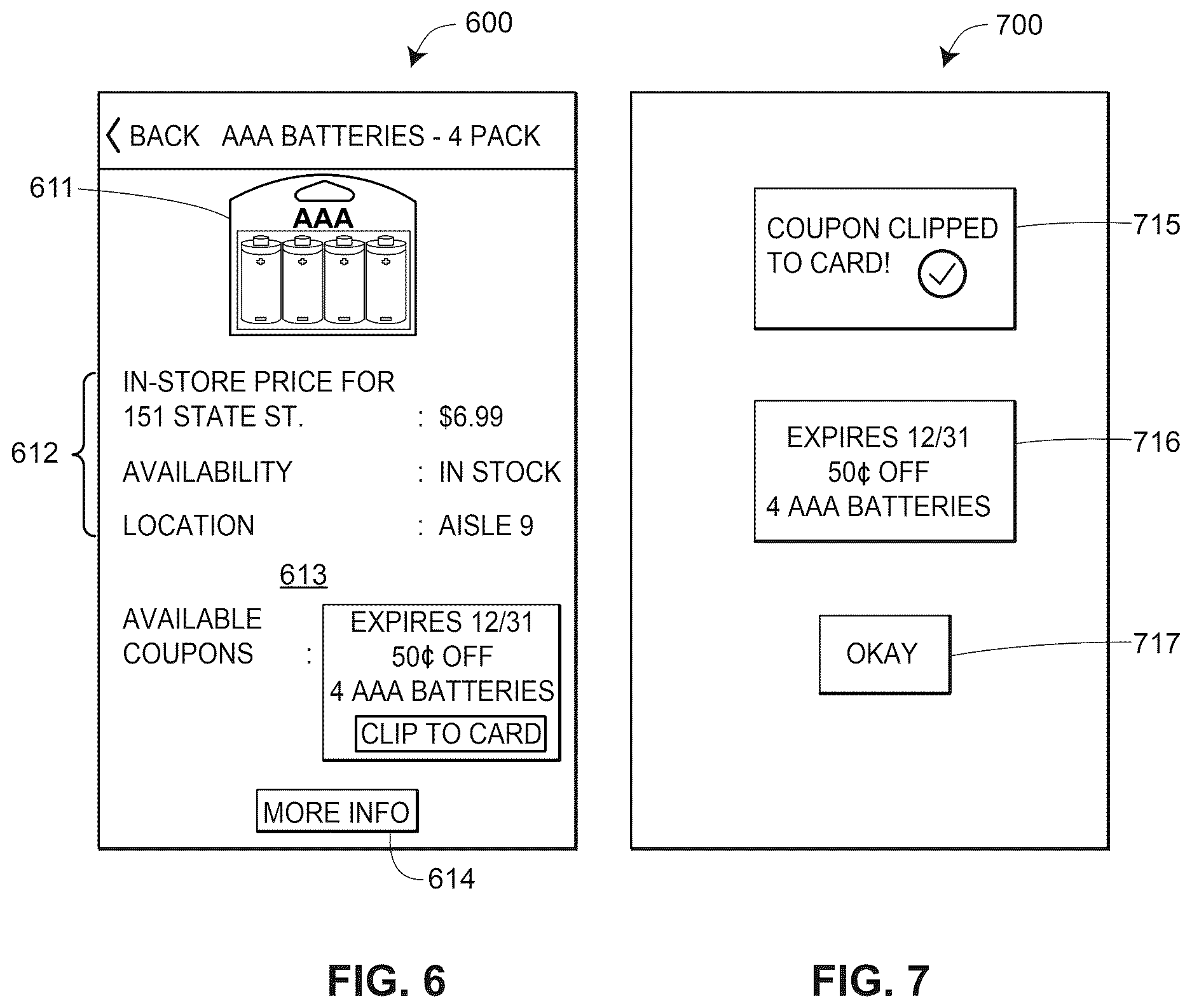 Patent US12620011 Figure 8 – Systems and methods for improving a shopping experience within a retail store