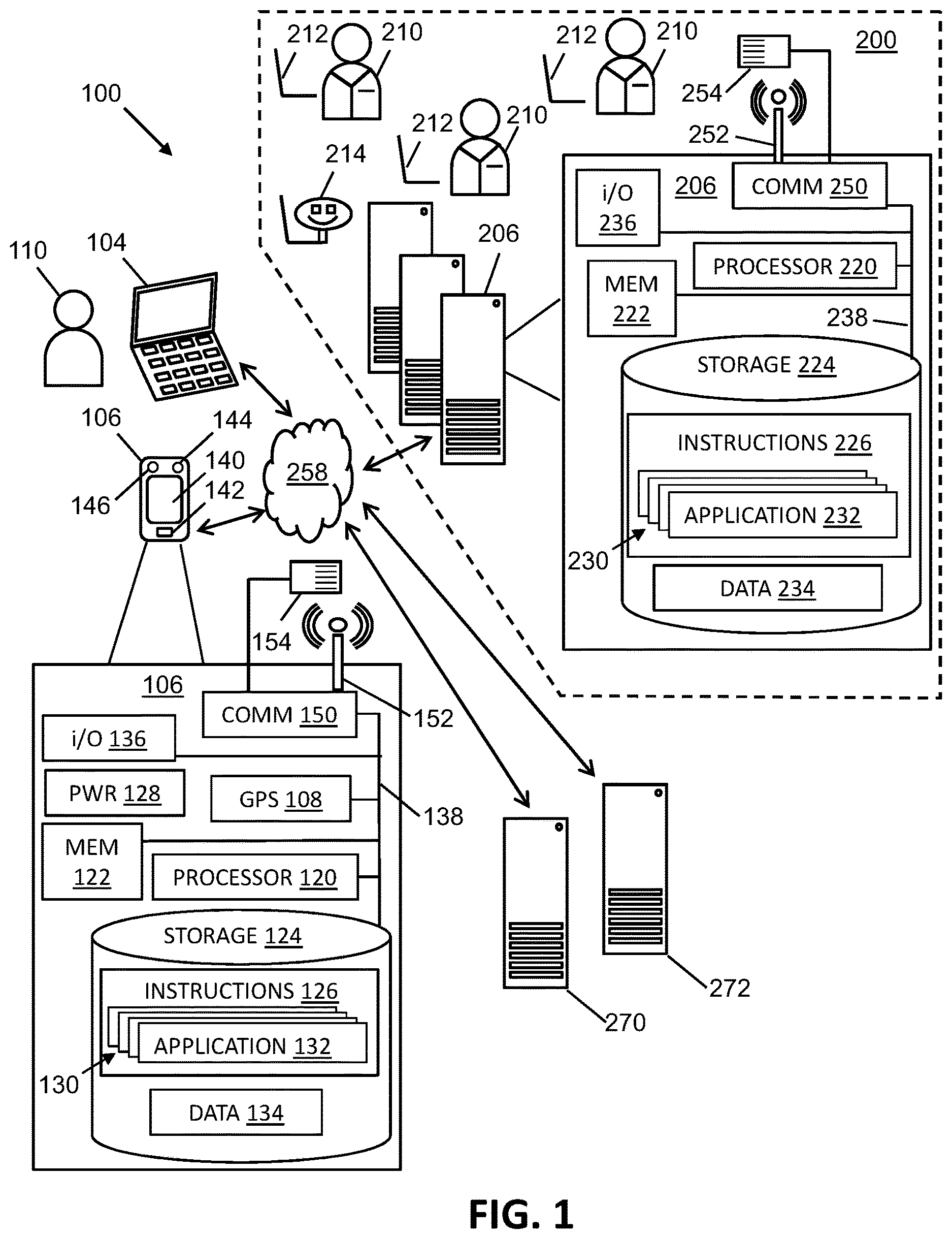 Patent US12620020 Figure 1 – Applying provisional resource utilization thresholds