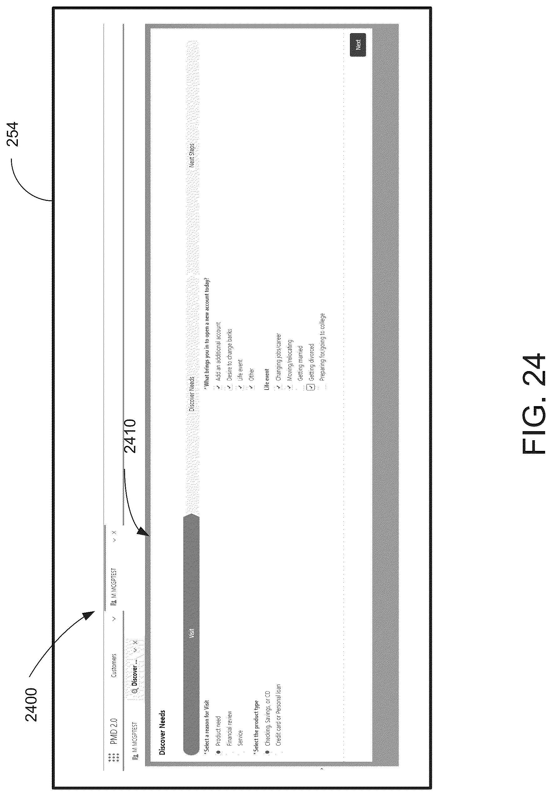 Patent US12620022 Figure 18 – Digital banker application system