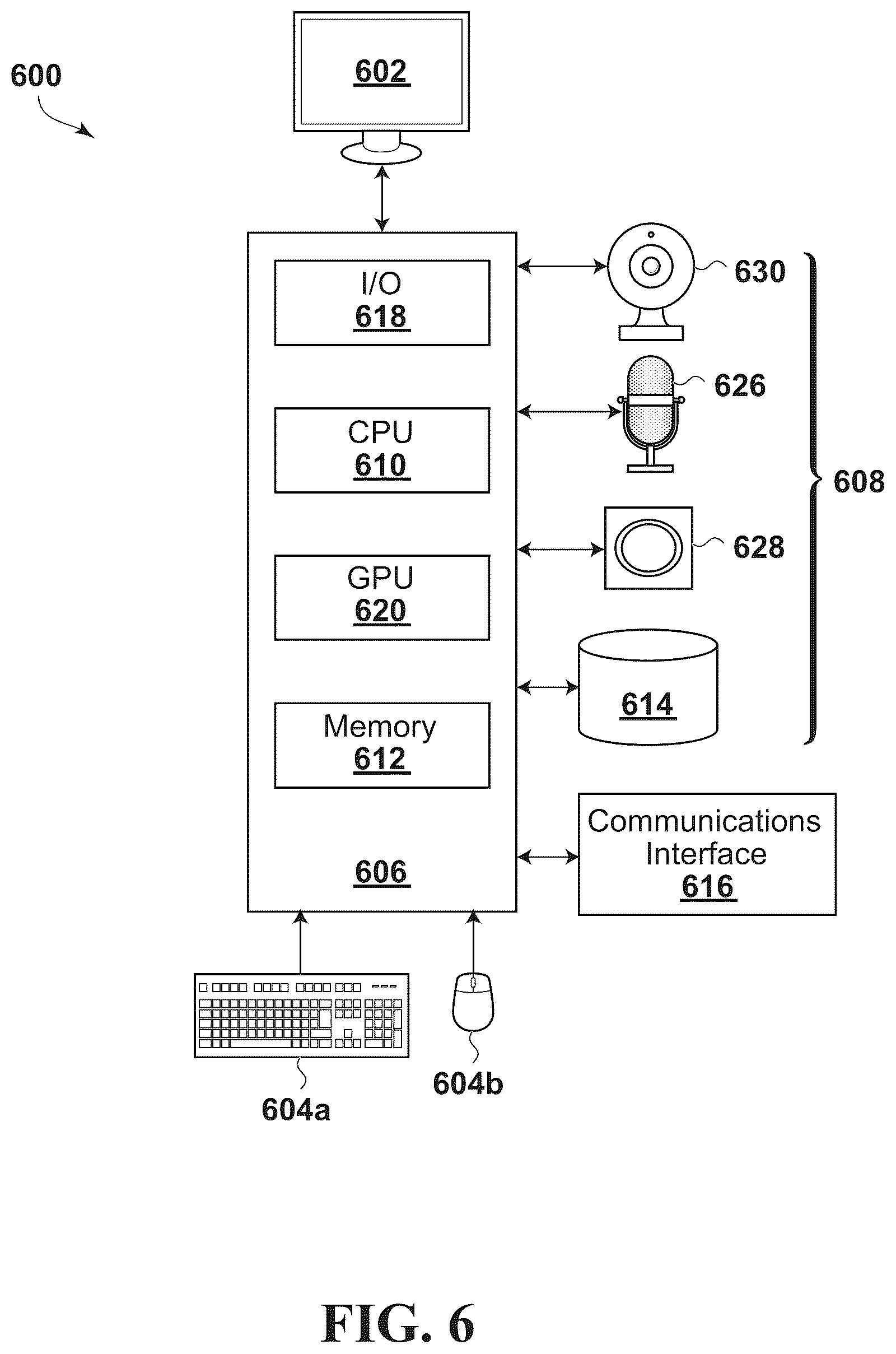 Patent US12620024 Figure 6 – Method and system for predicting user intentions within a digital banking application