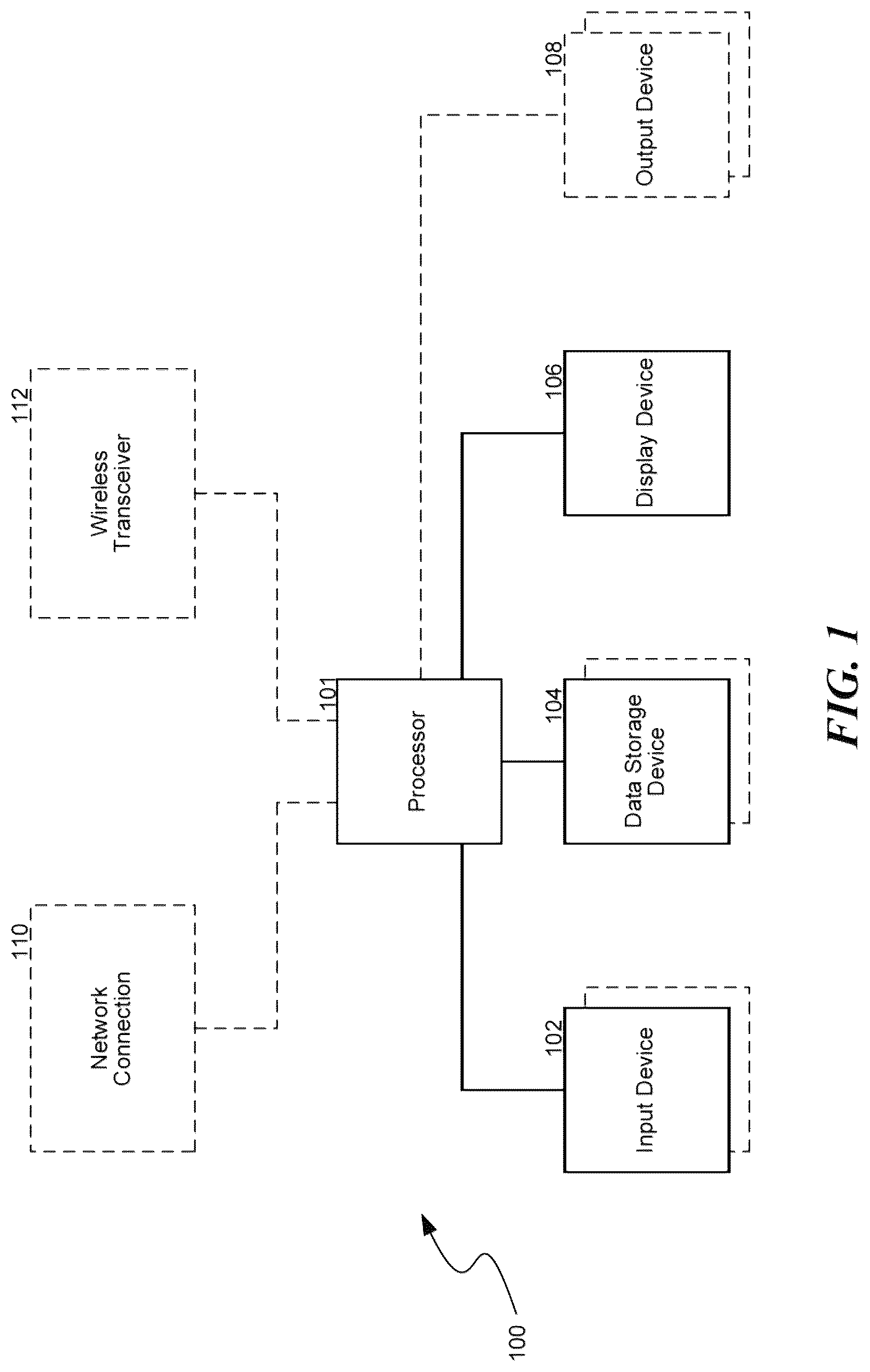 Patent US12620030 Figure 1 – Methods and systems for automatically executing orders using gesture-based triggers