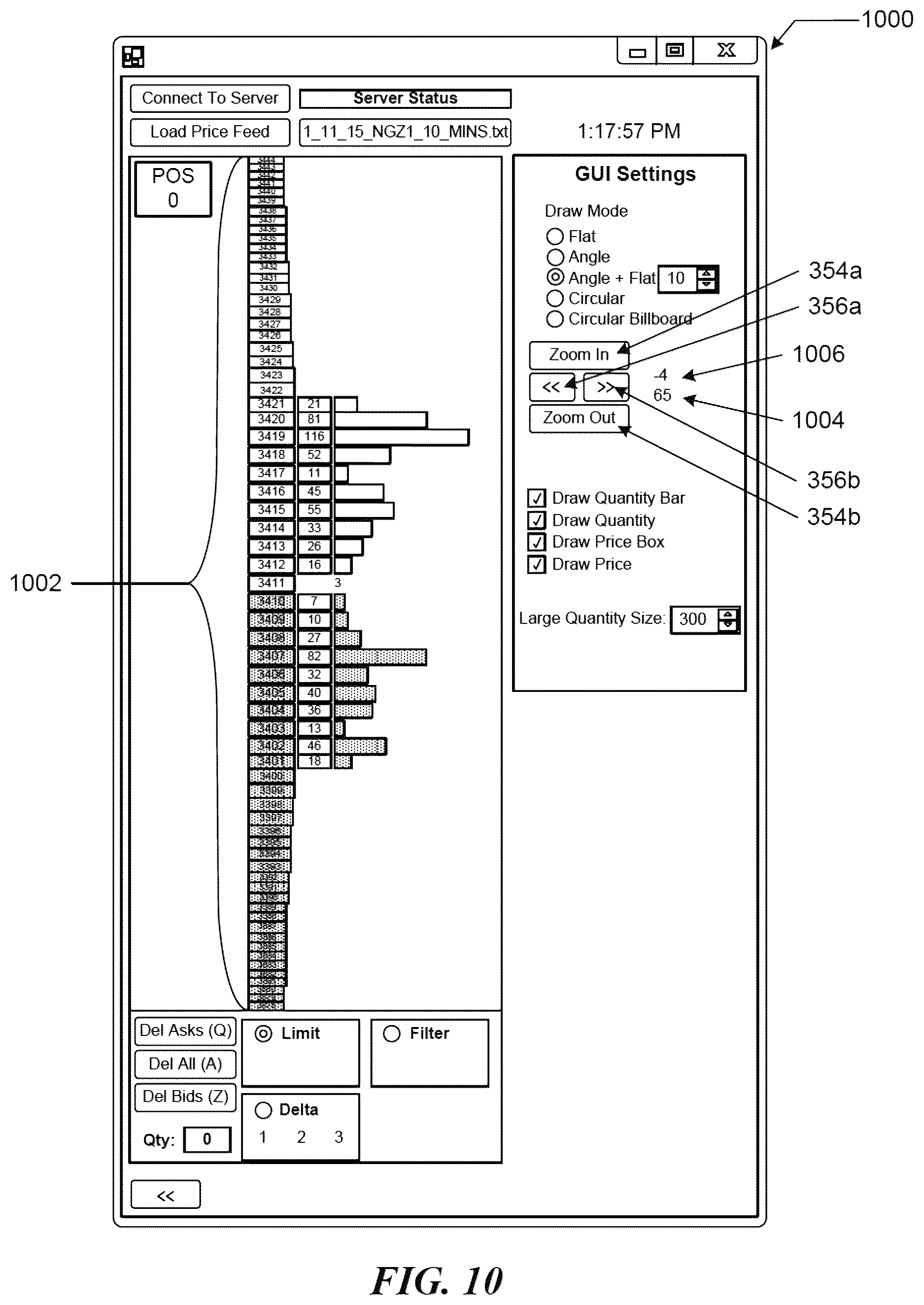 Patent US12620030 Figure 11 – Methods and systems for automatically executing orders using gesture-based triggers