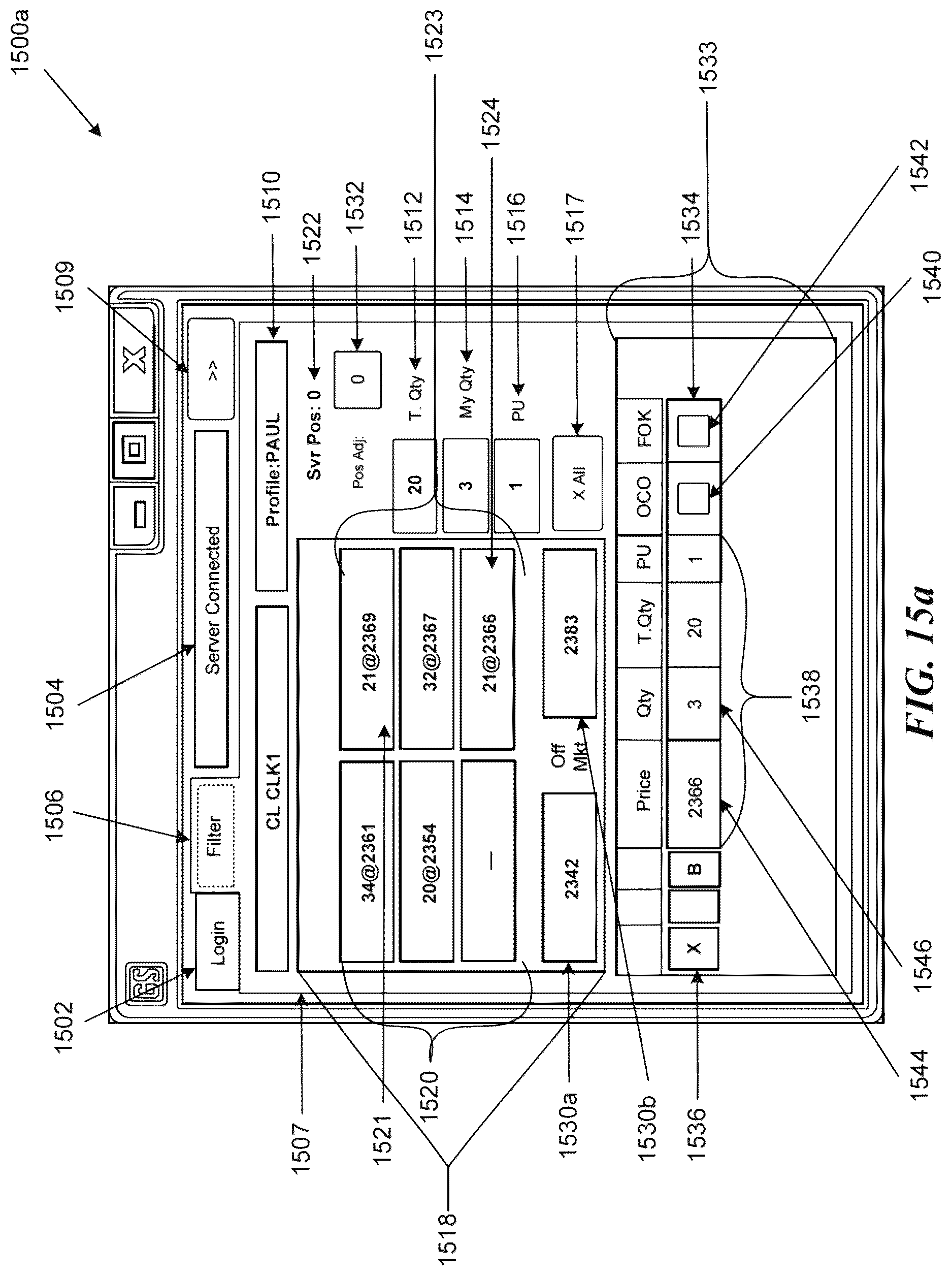Patent US12620030 Figure 16 – Methods and systems for automatically executing orders using gesture-based triggers