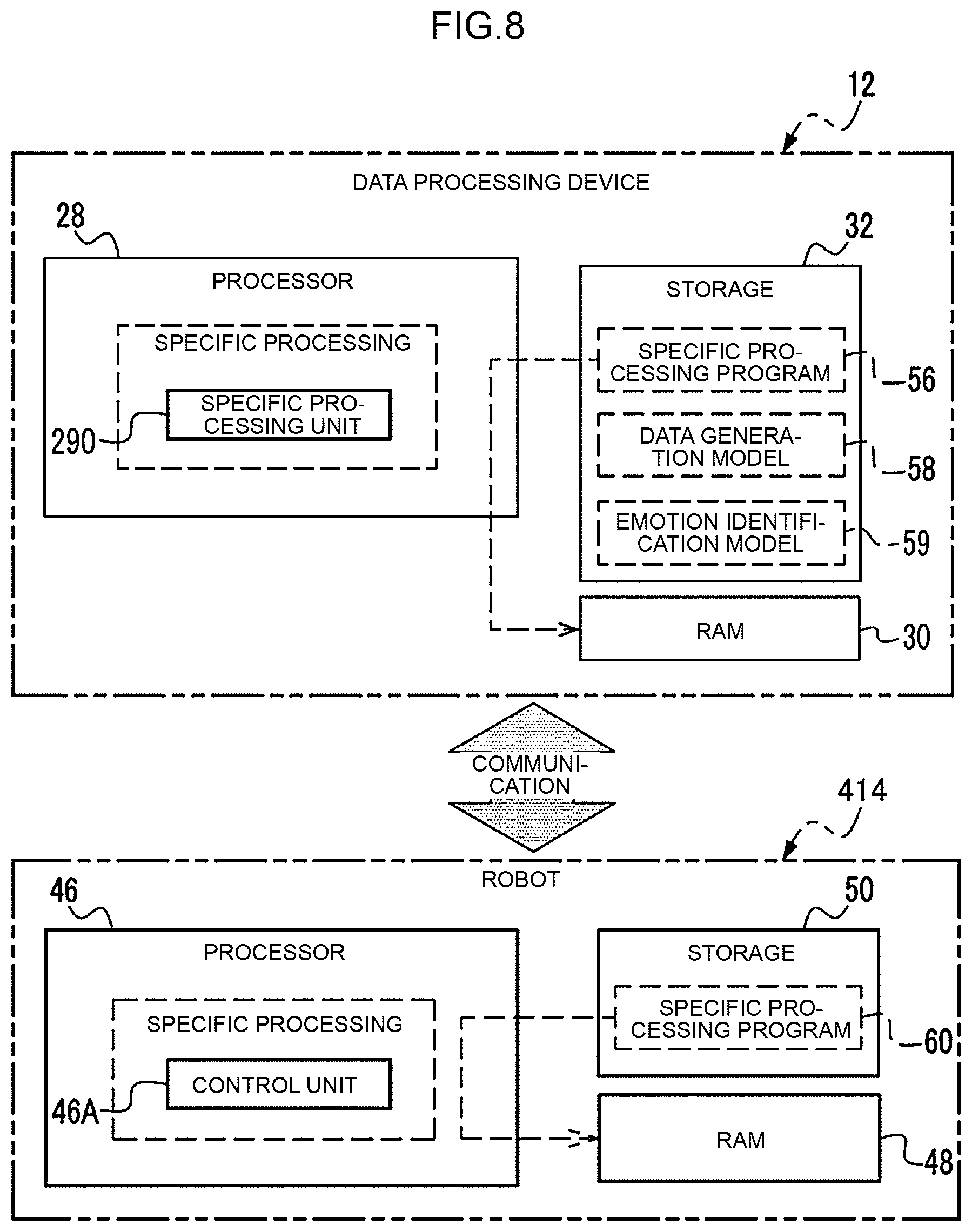 Patent US12620038 Figure 8 – Crop management system