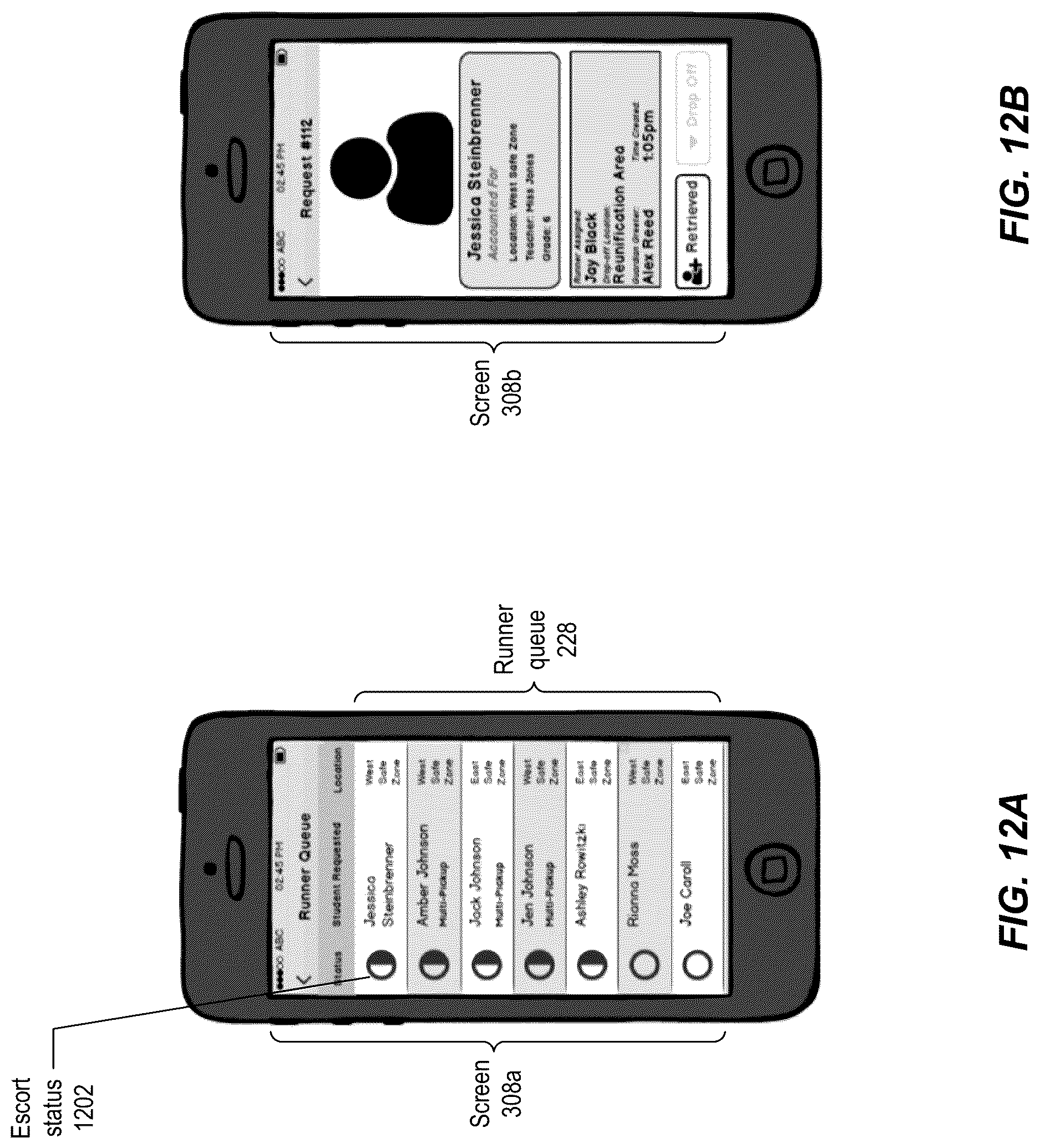 Patent US12620042 Figure 16 – Network based reunification management using portable devices