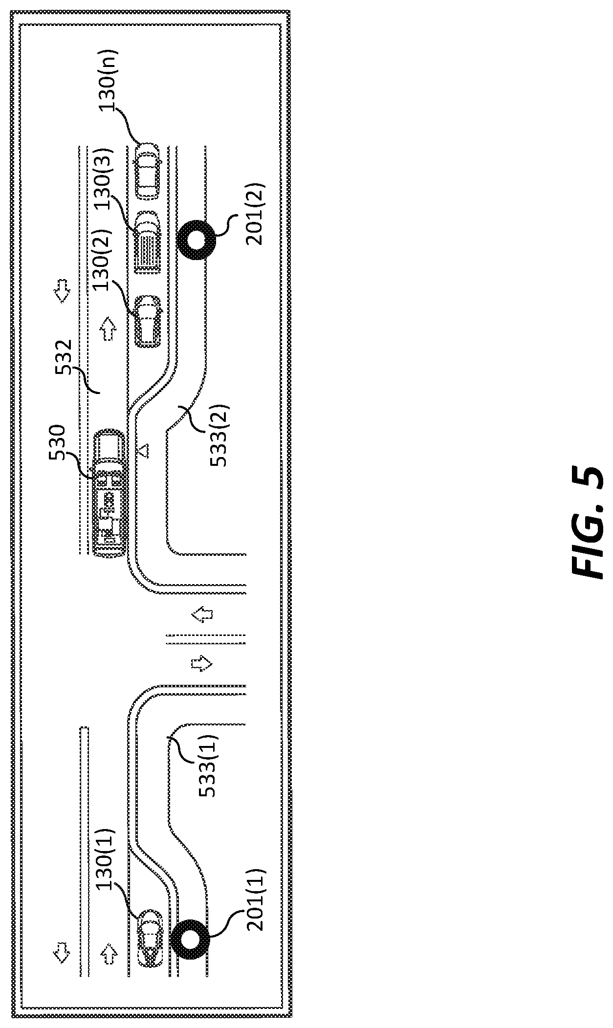 Patent US12620047 Figure 5 – Systems and methods for matching autonomous transportation provider vehicles and transportation requests in transportation management systems