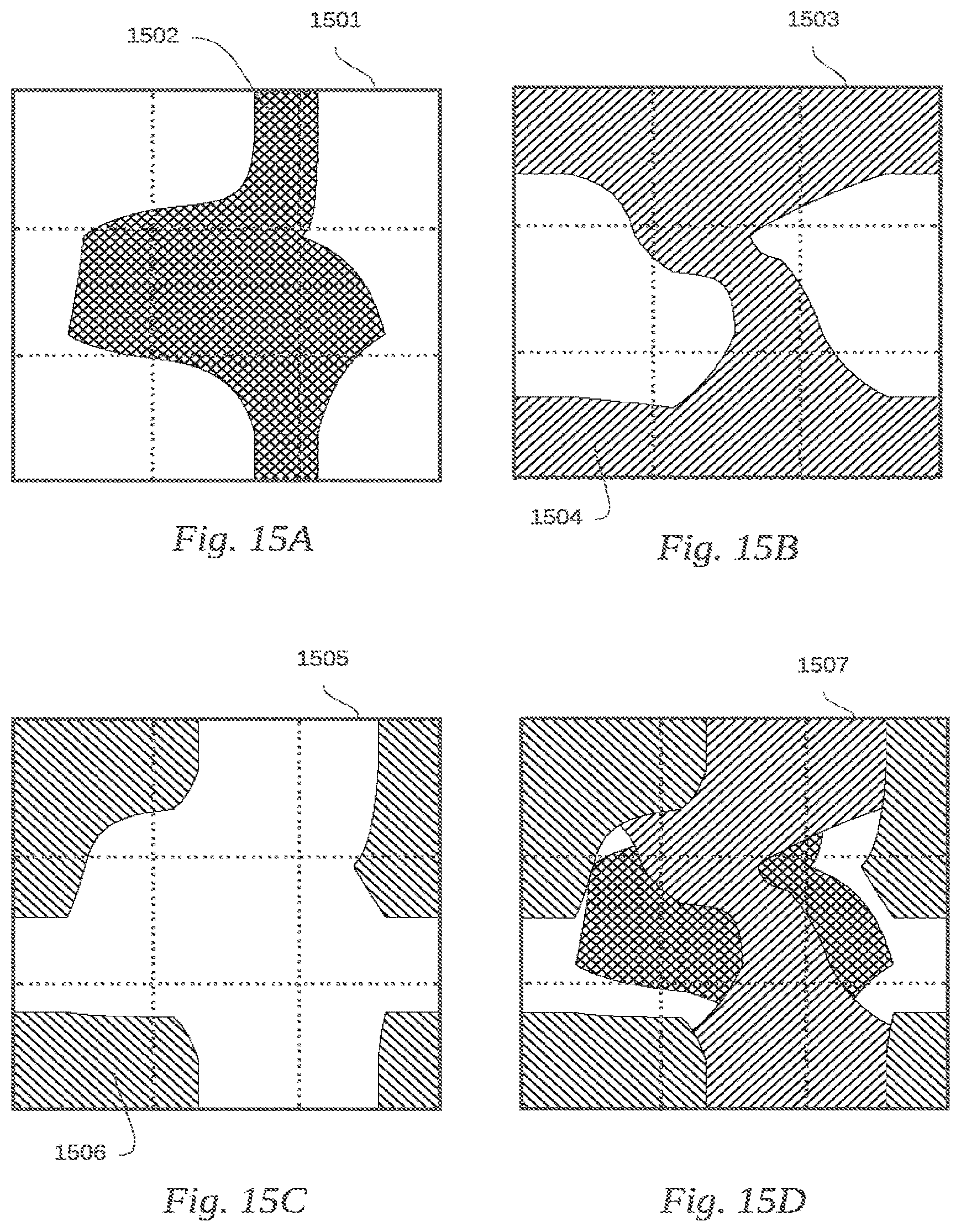 Patent US12620049 Figure 15 – Use of imperfect patterns to encode data on surfaces