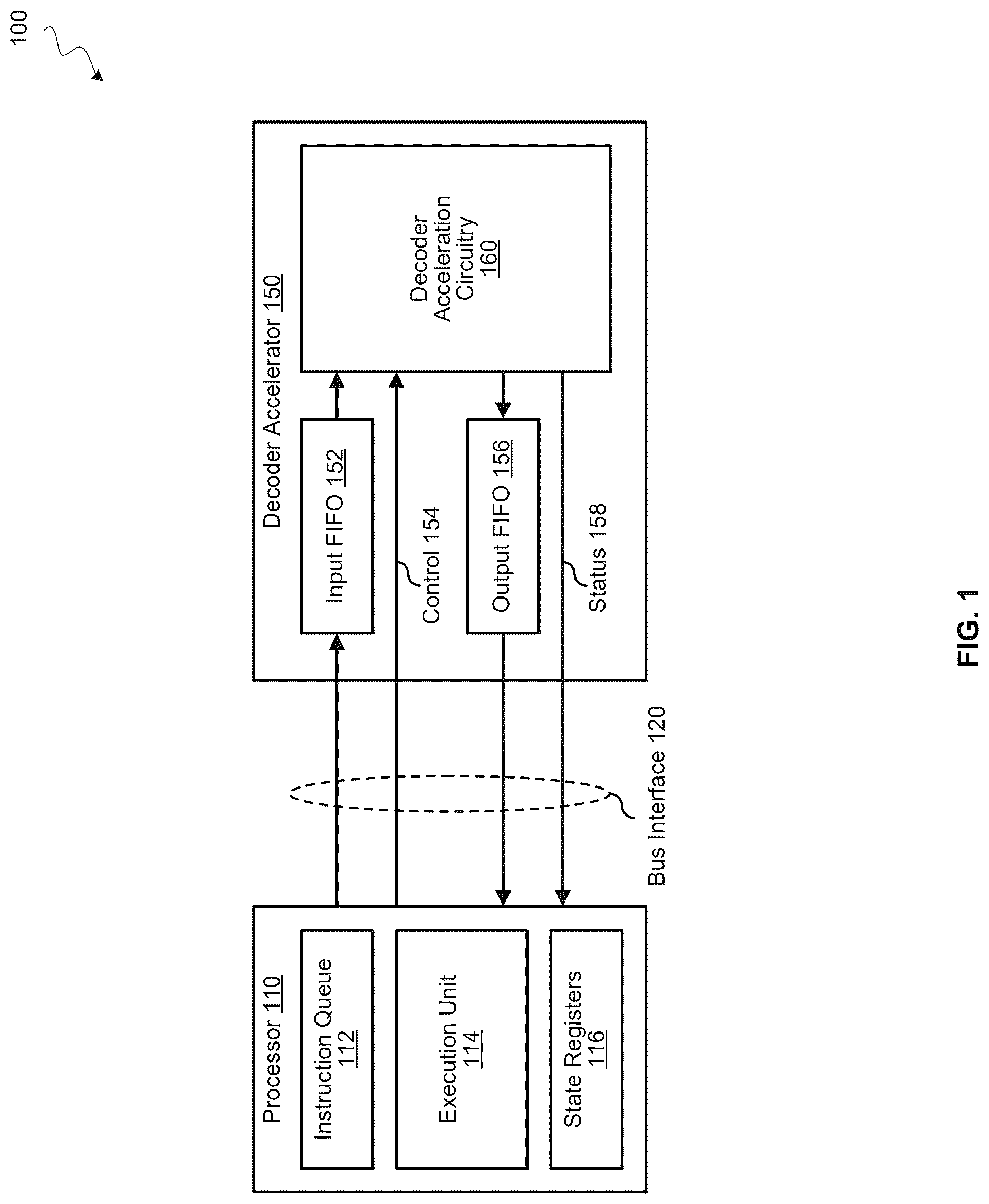 Patent US12620050 Figure 1 – Decoding acceleration with hardware decoder