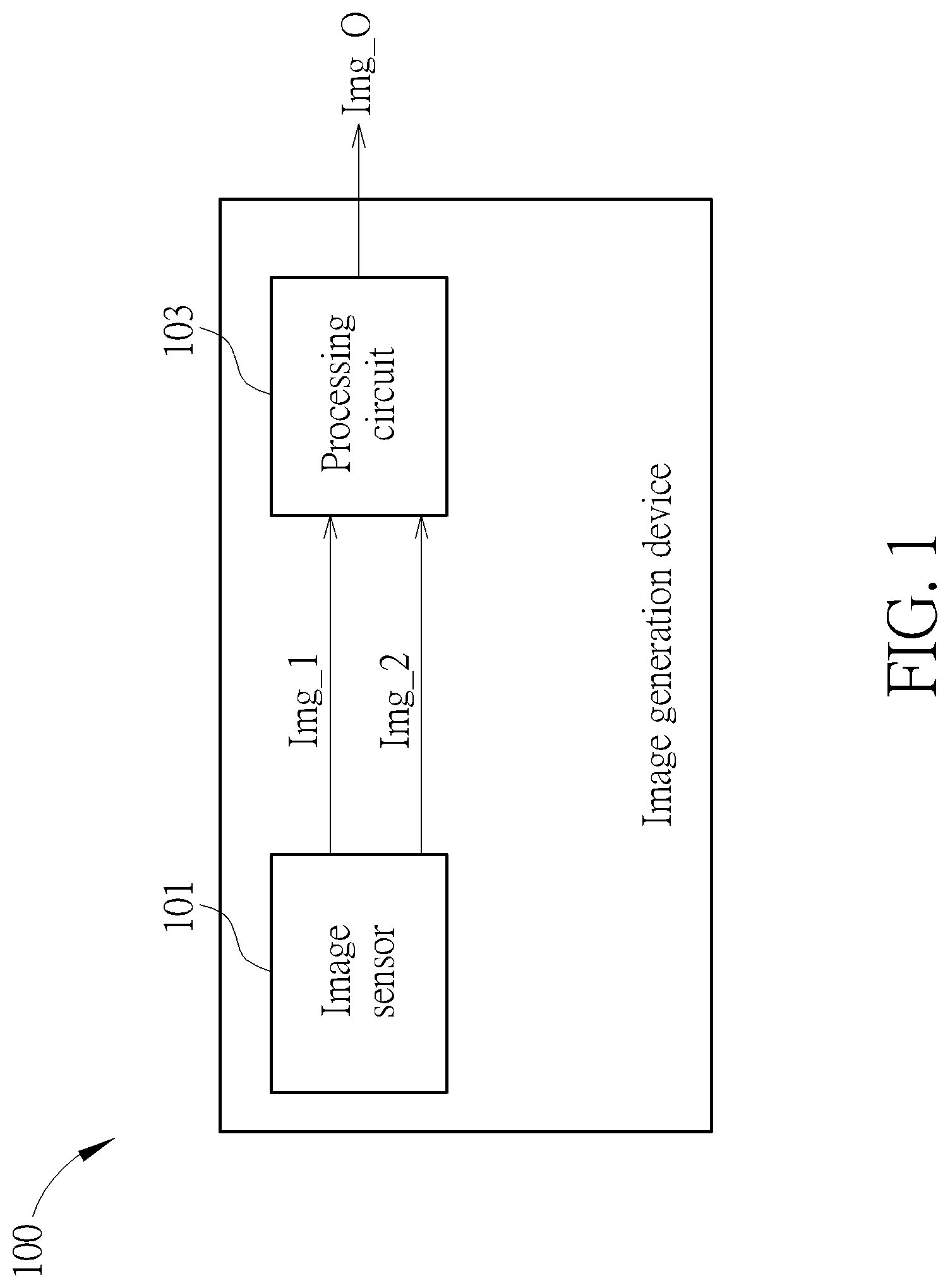 Patent US12620063 — Image generation device, autonomous cleaner and image generation method — Figure 1