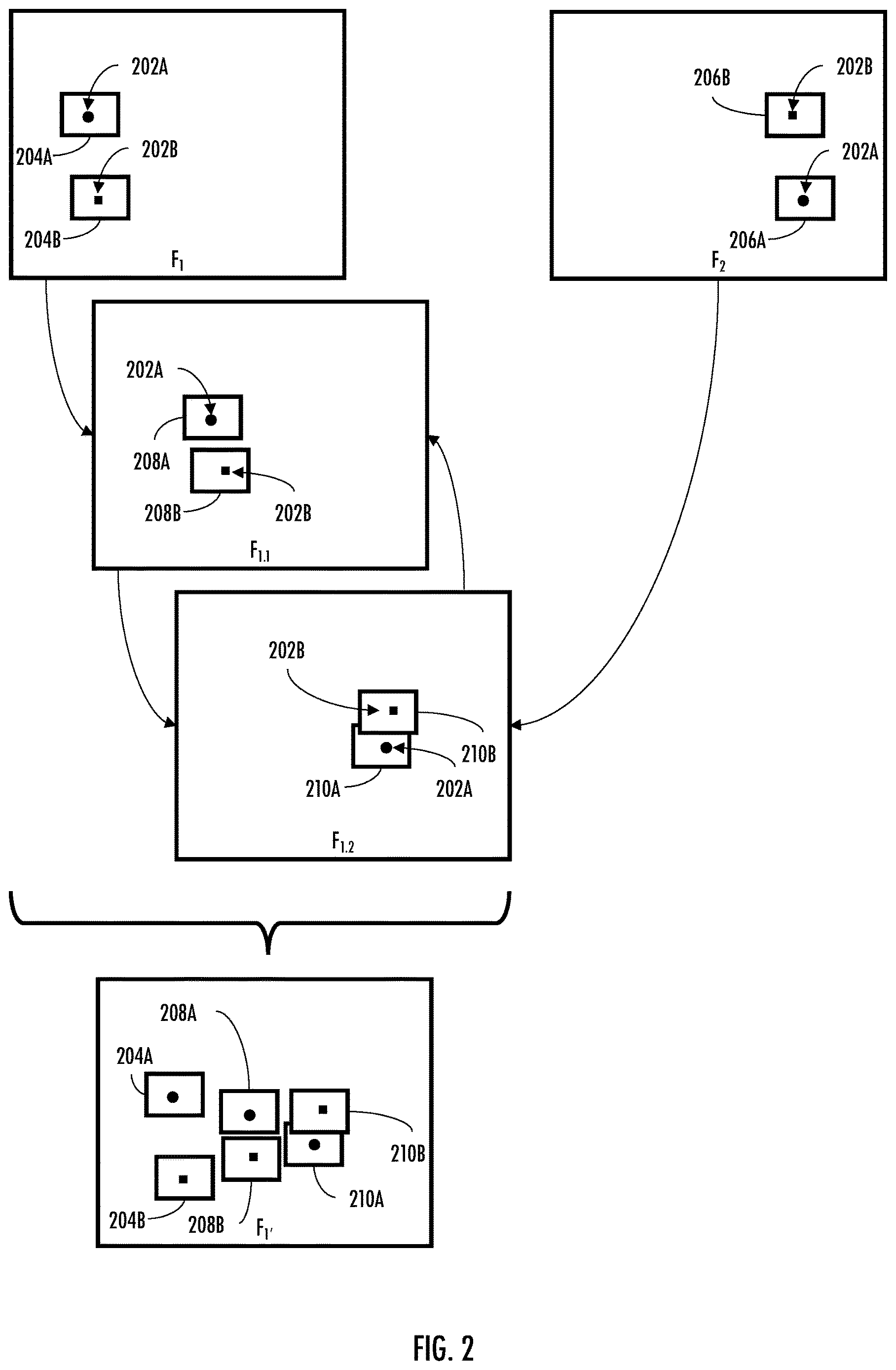 Patent US12620067 Figure 2 – Motion blur for multilayer motion