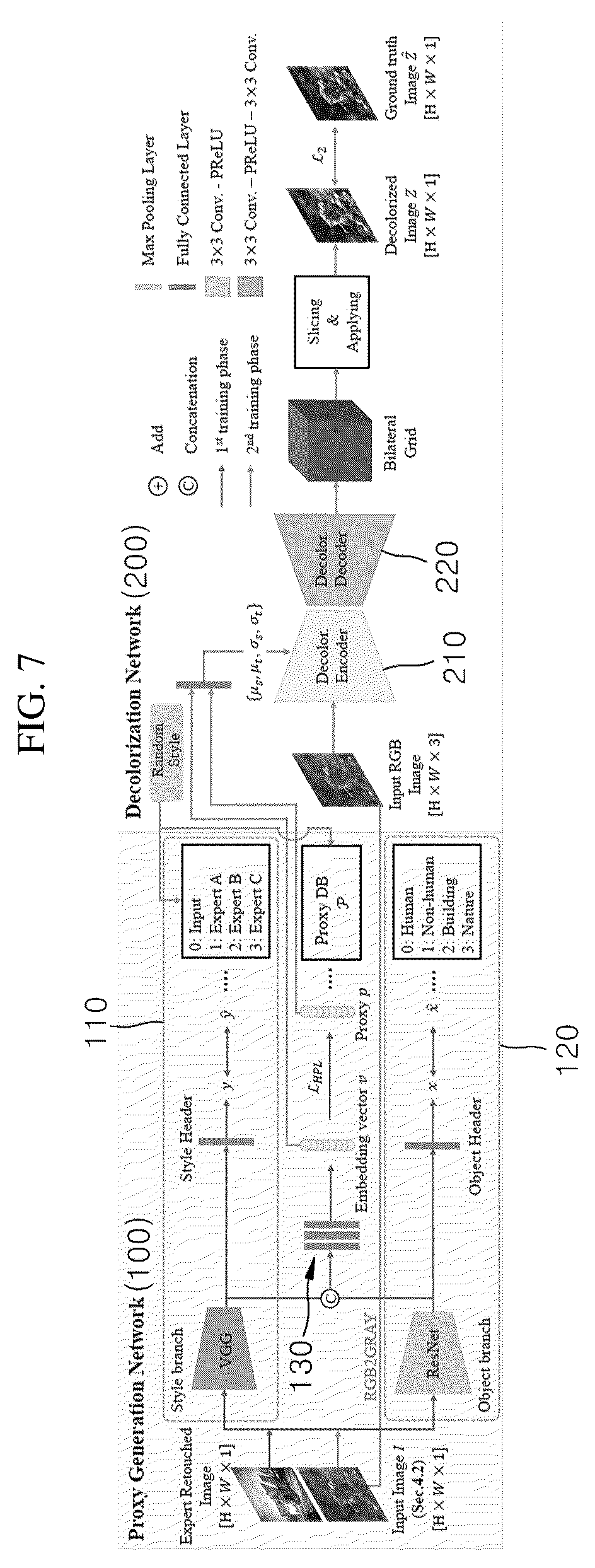 Patent US12620071 Figure 8 – Method for creating black-and-white photo that imitates expert retouching styles