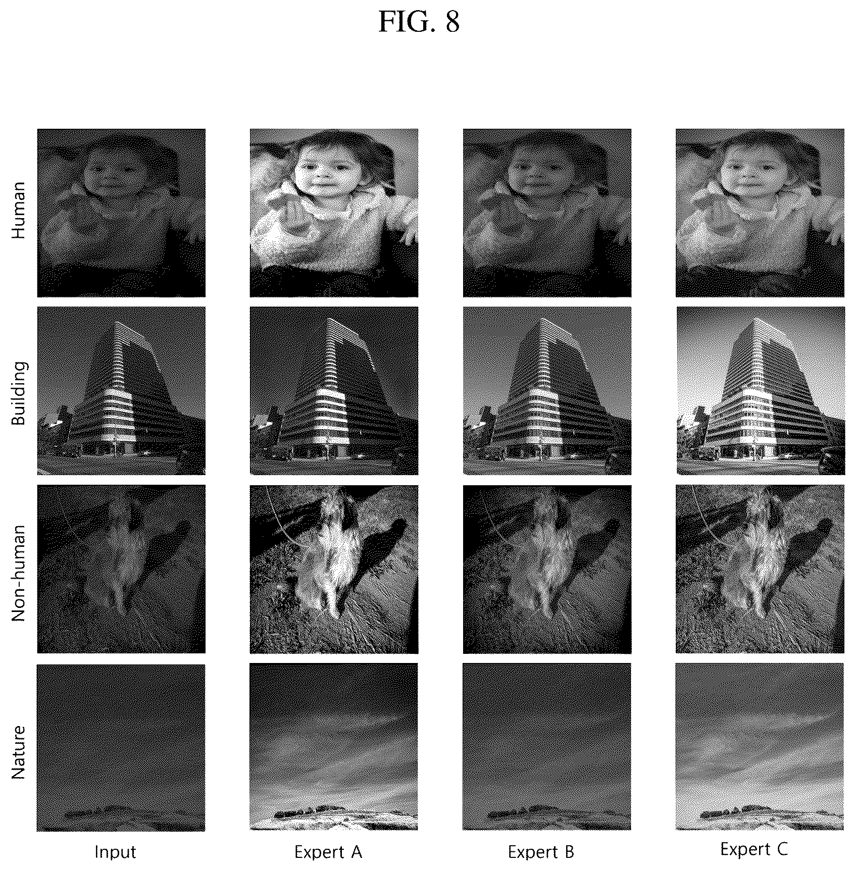 Patent US12620071 Figure 9 – Method for creating black-and-white photo that imitates expert retouching styles