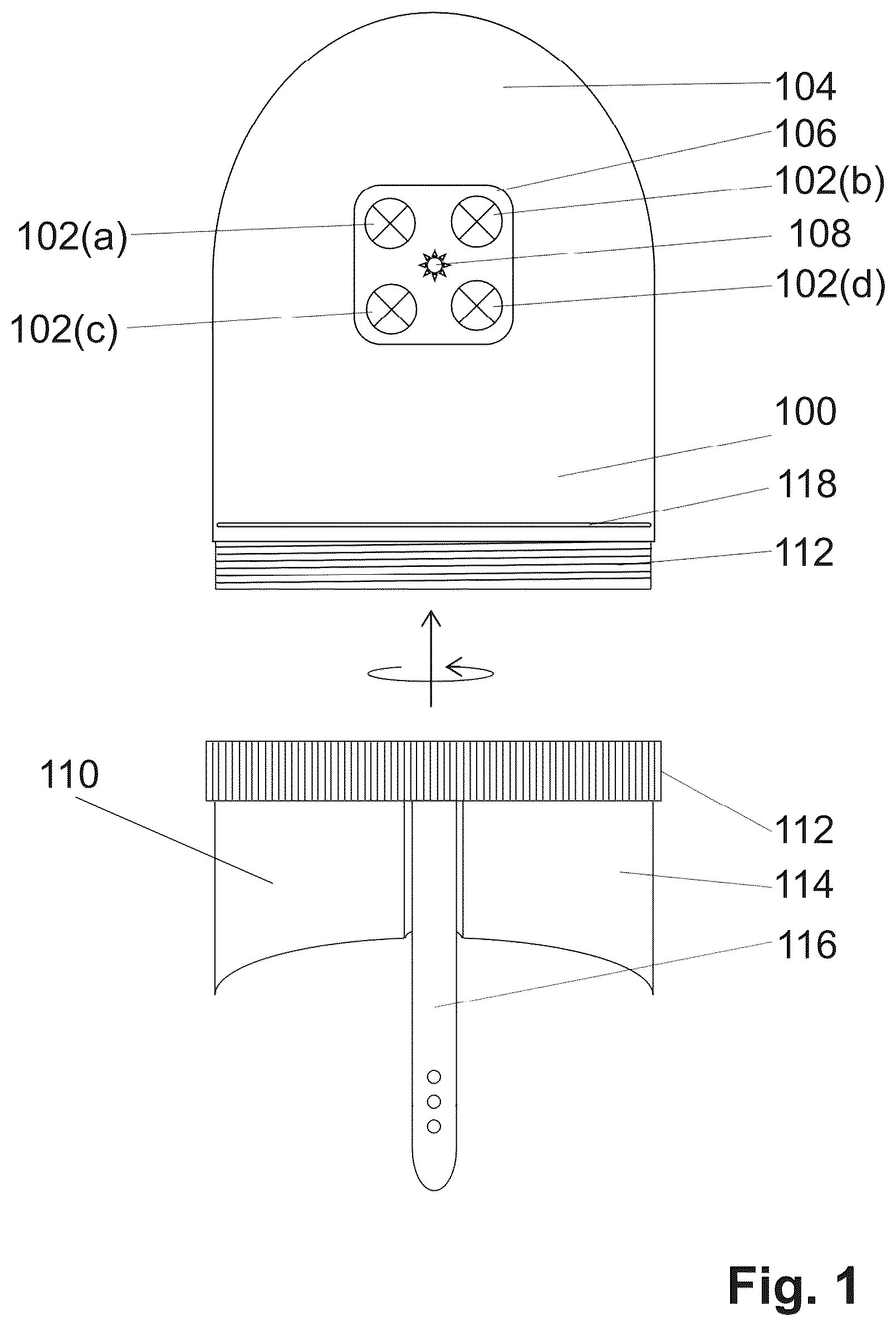 Patent US12620074 Figure 1 – Systems, apparatus and methods for remote visual inspection