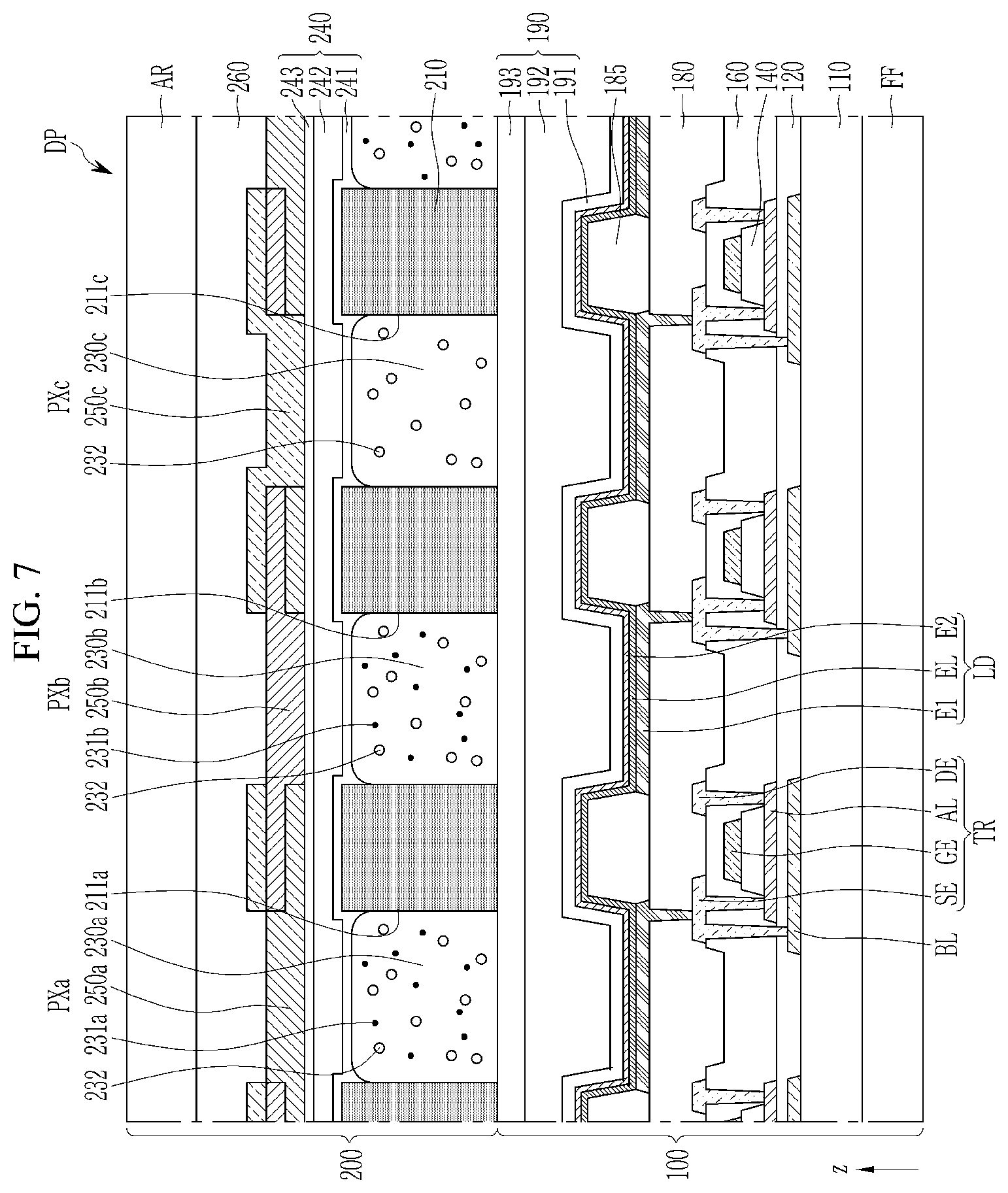 Patent US12620077 Figure 7 – Surface inspection method and surface inspection device for display panel