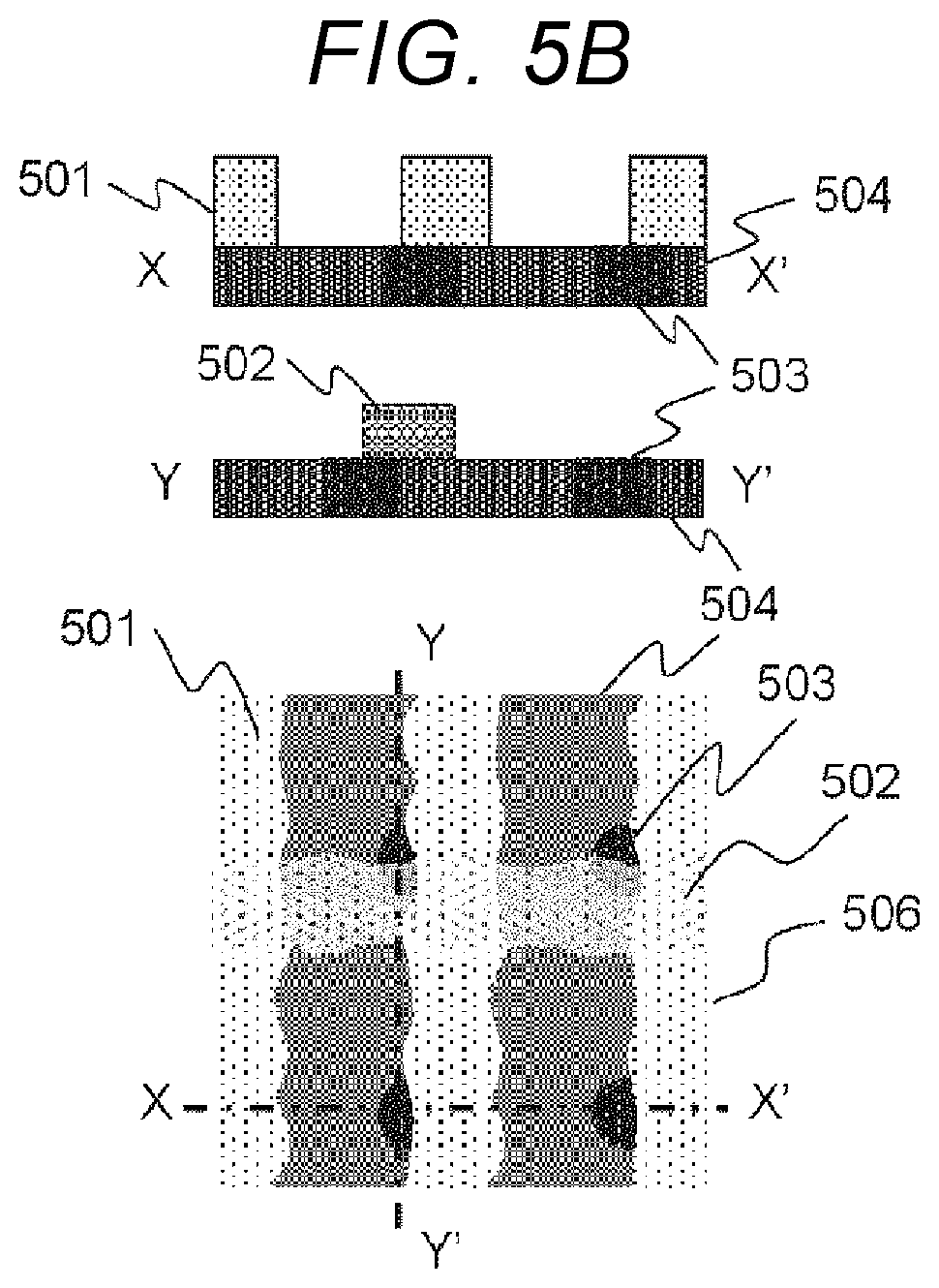 Patent US12620081 Figure 5 – Semiconductor pattern overlay error determination using weighting map based on optical transmission degree through overlying layer
