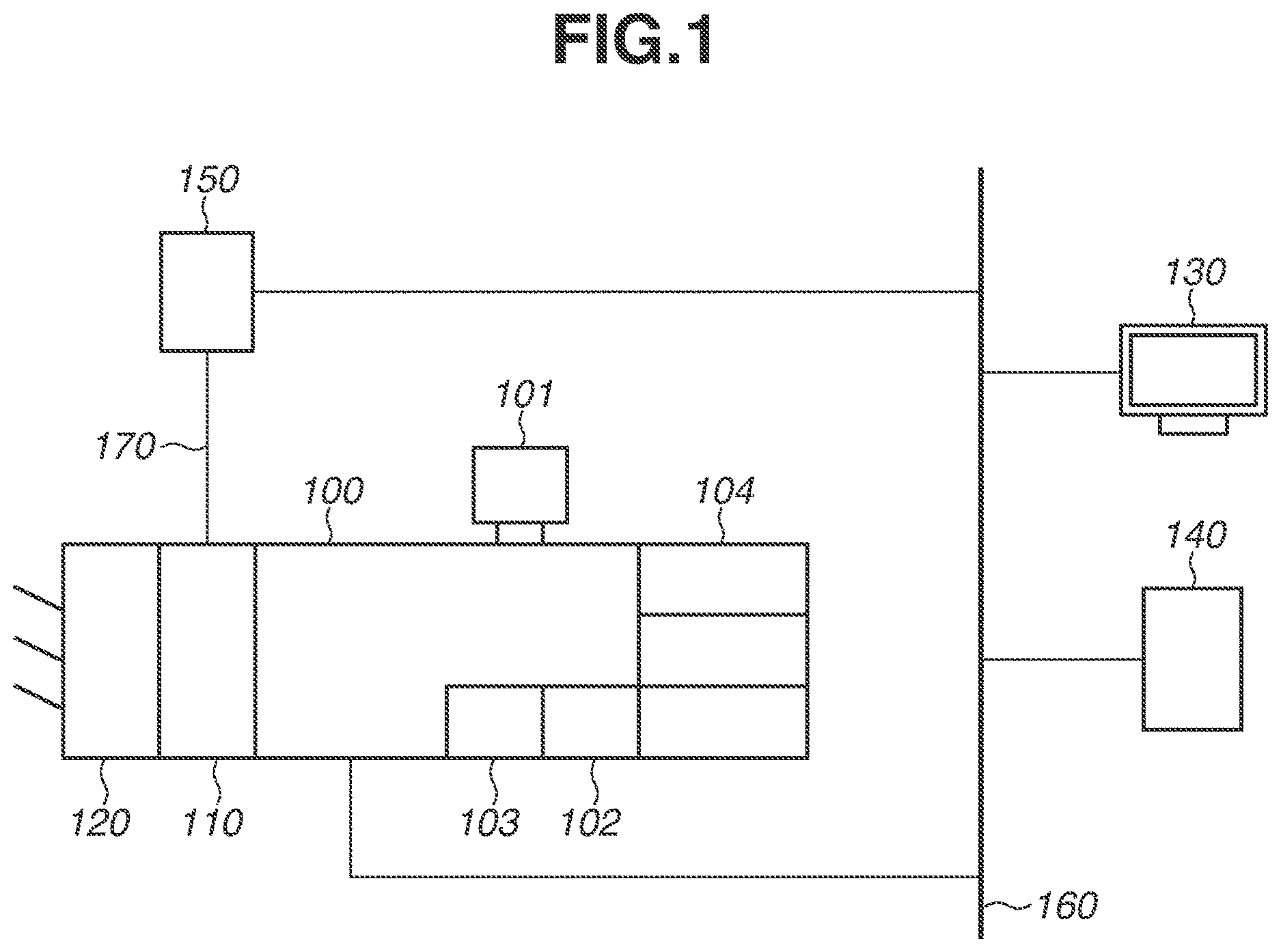 Patent US12620084 Figure 1 – Inspection apparatus and method for controlling inspection apparatus for inspecting a printed material