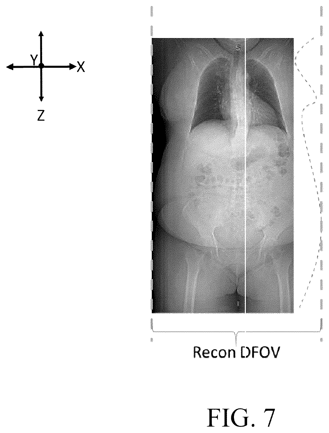Patent US12620085 Figure 7 – Imaging system and method to estimate contour of a scanned object