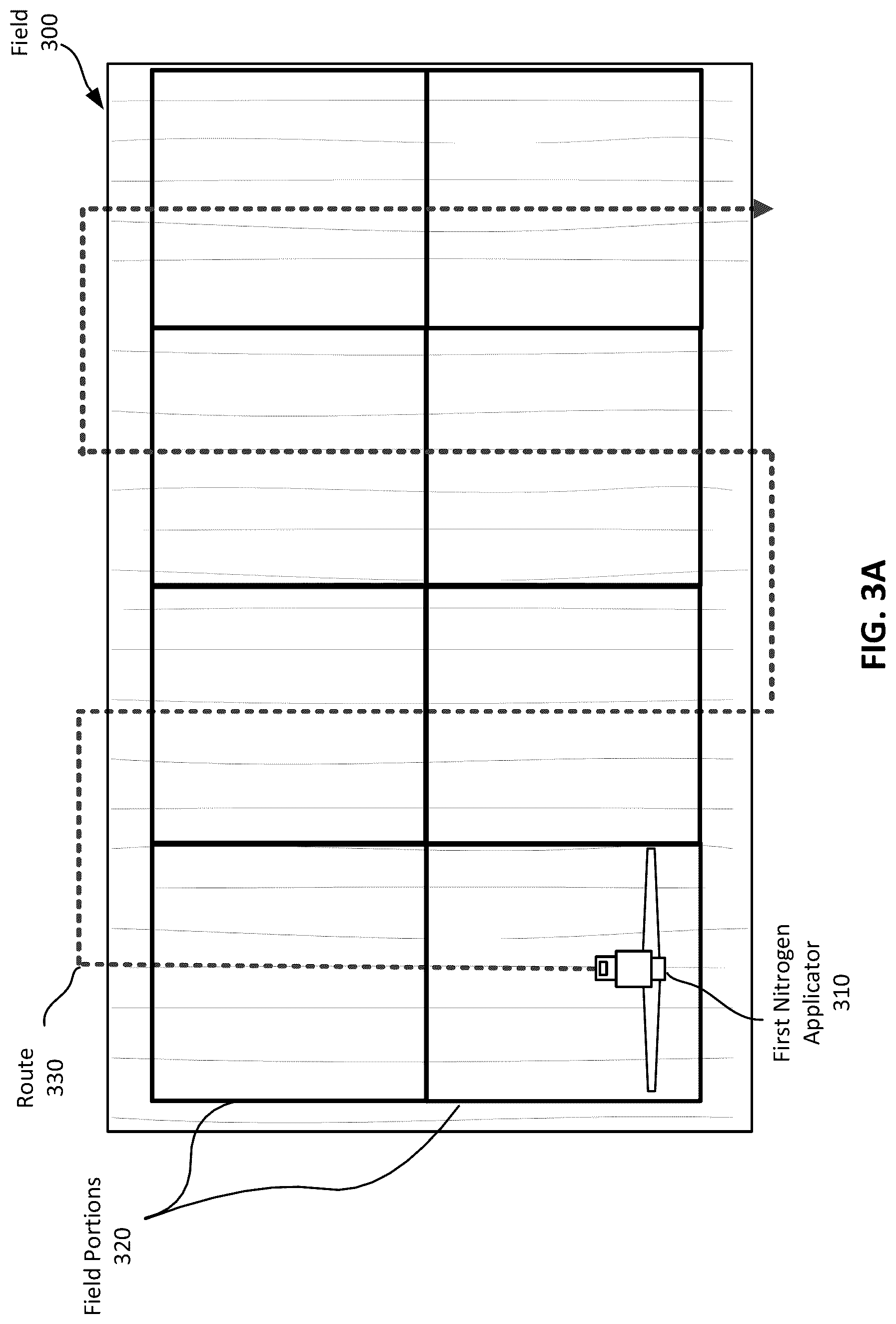 Patent US12620096 Figure 5 – Crop yield component map