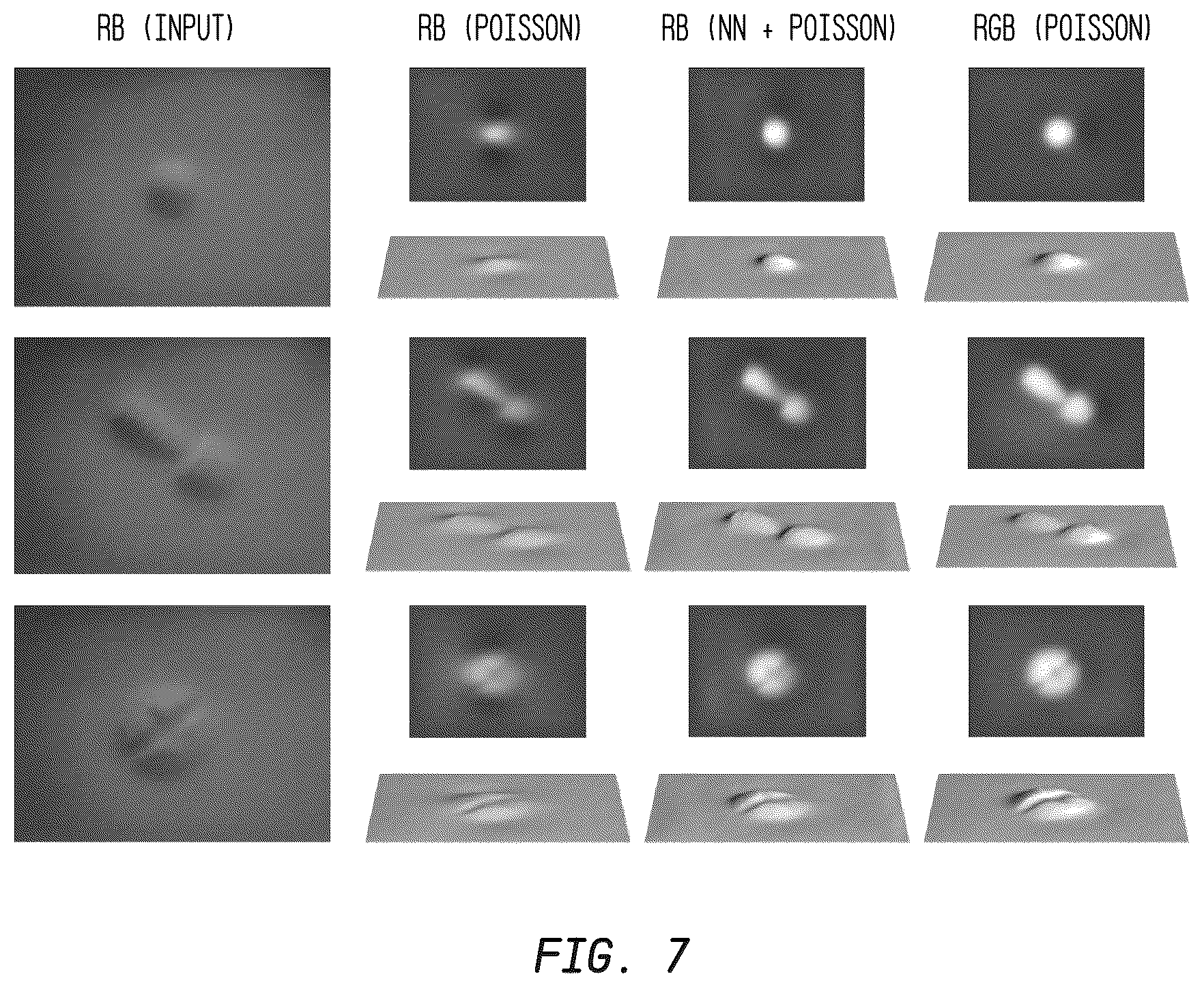 Patent US12620107 Figure 7 – Enhanced depth estimation using deep learning