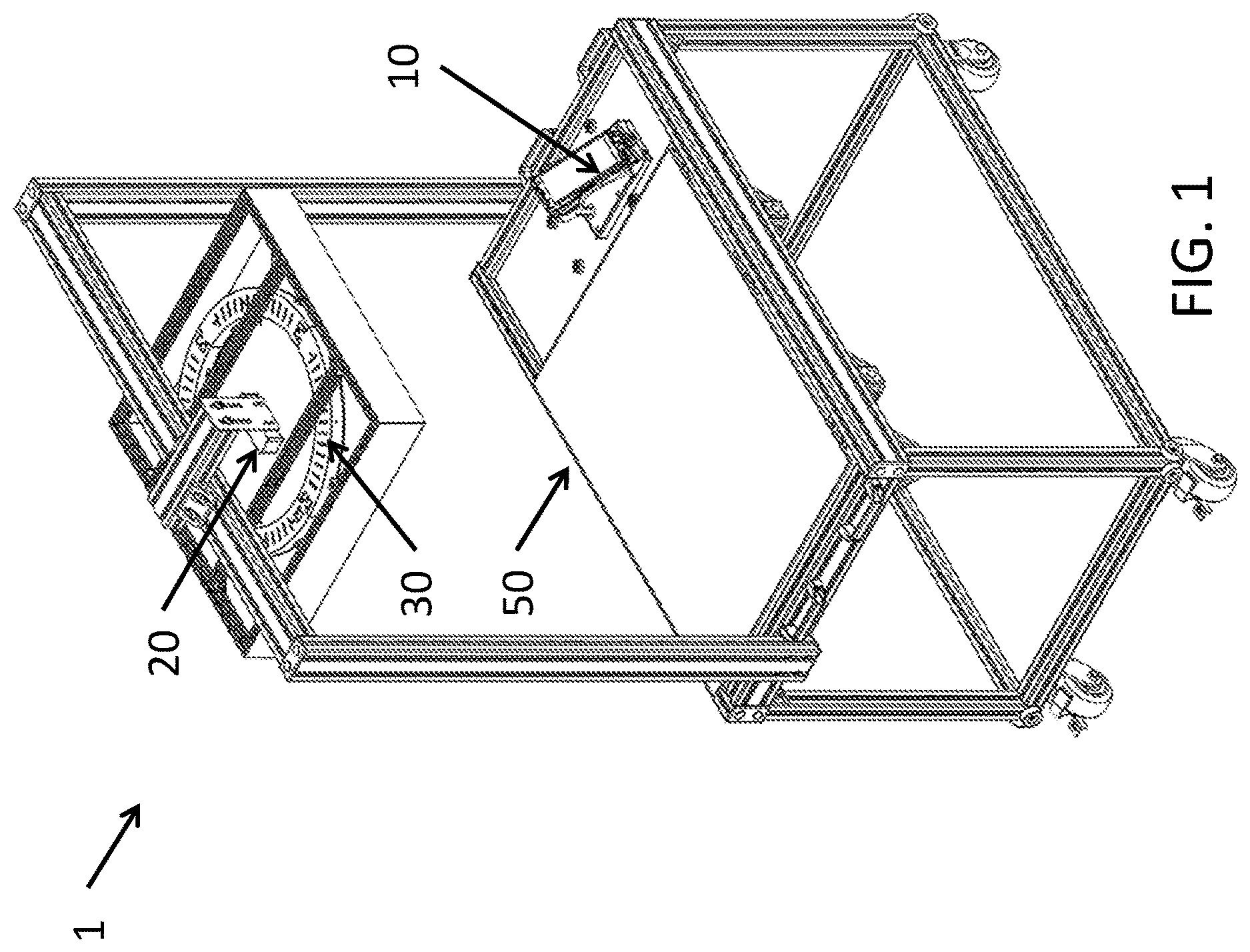 Patent US12620113 Figure 1 – Object dimensioning system