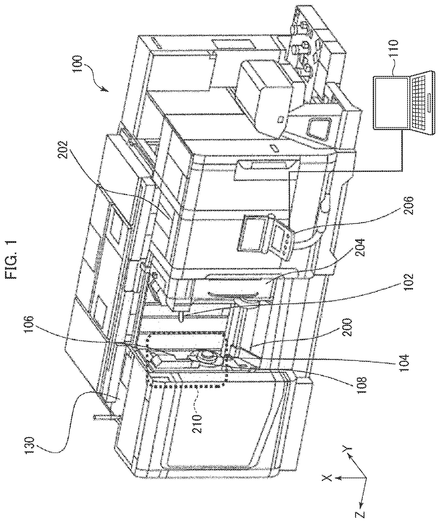 Patent US12620114 Figure 1 – Image processing device and machine tool